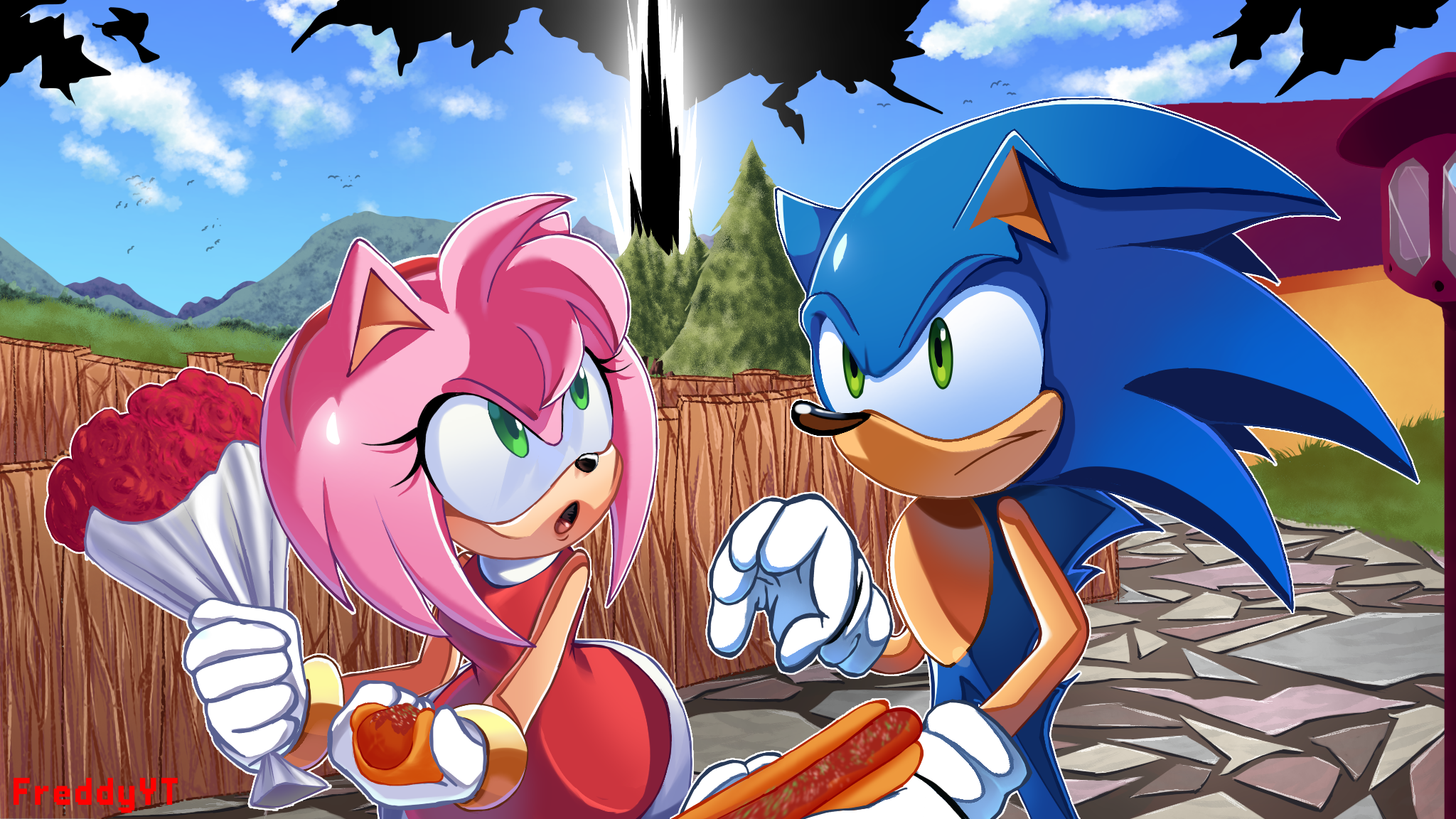 Sonamy x Deltarune