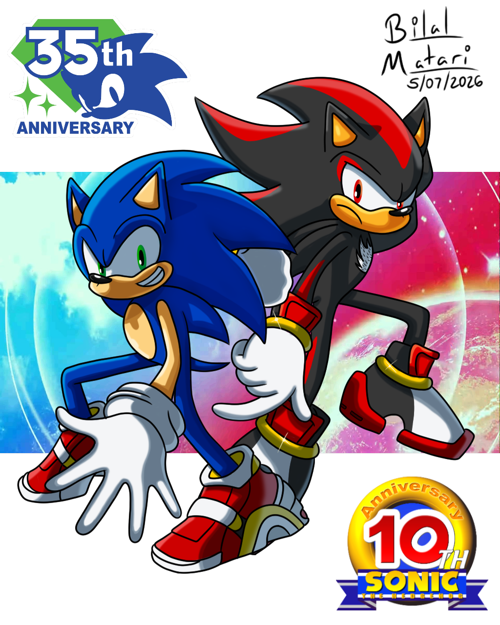 Sonic Adventure 2 Box Art Remake