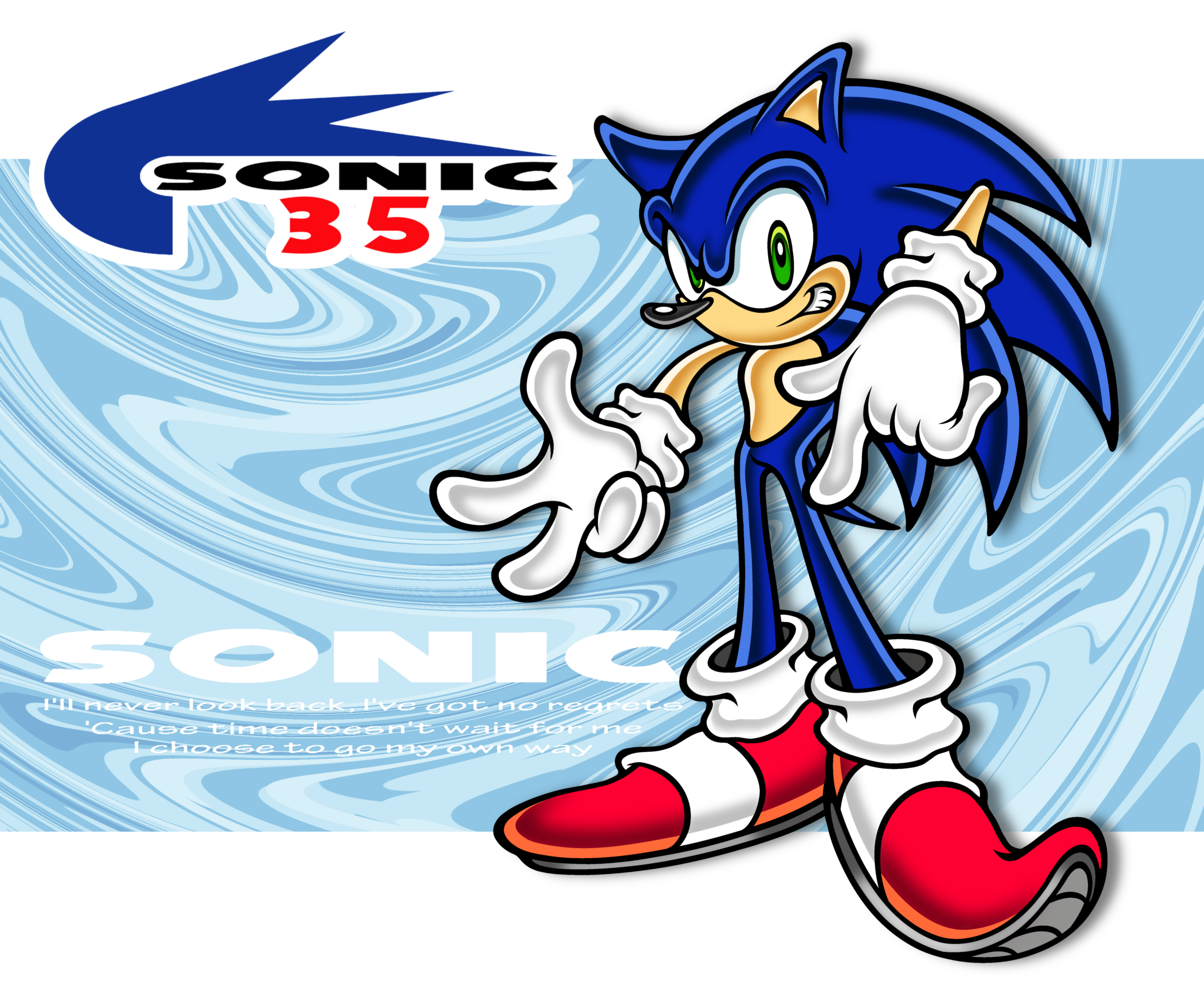 Happy 35th Anniversary Sonic!