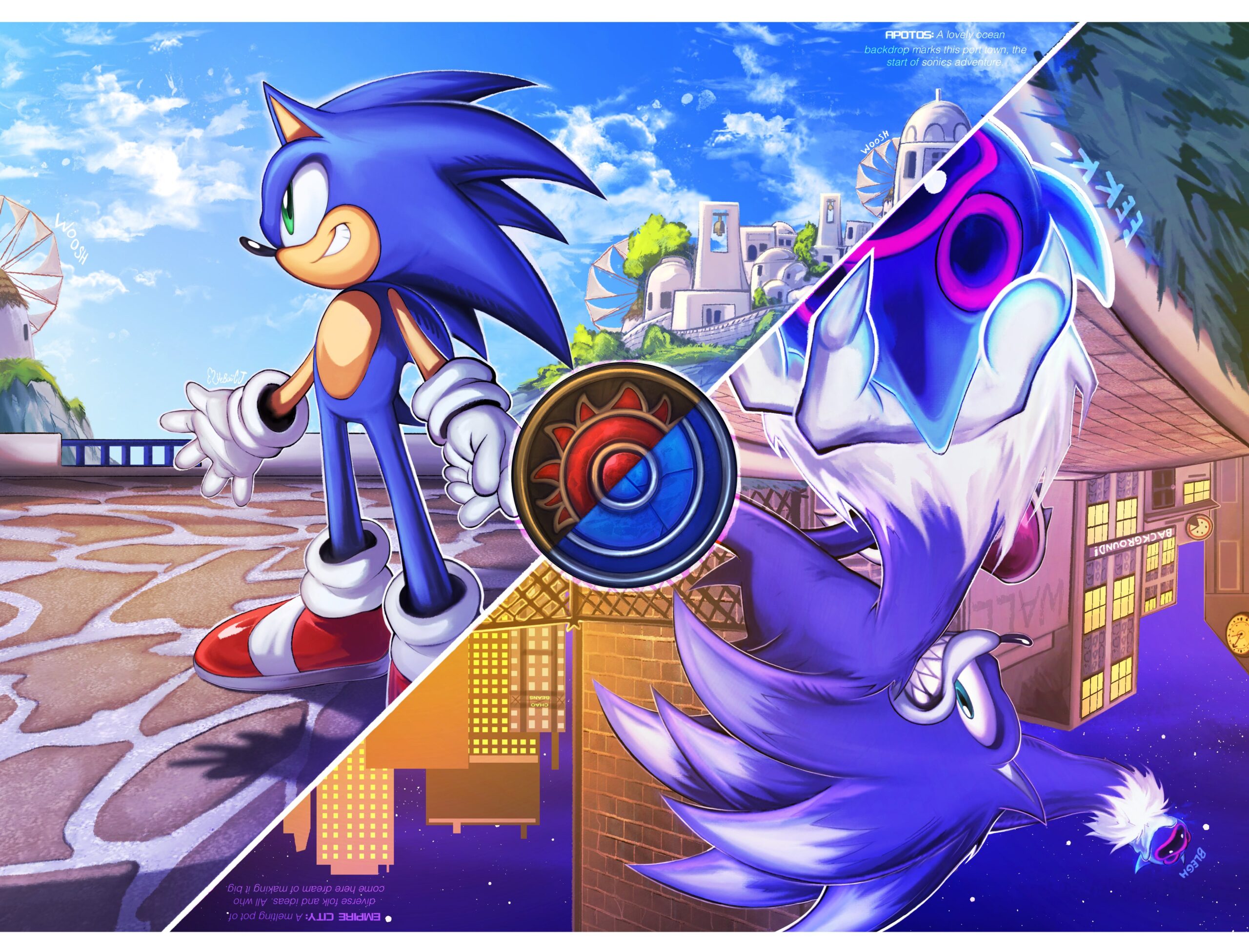 Sonic Unleashed- Day & Night