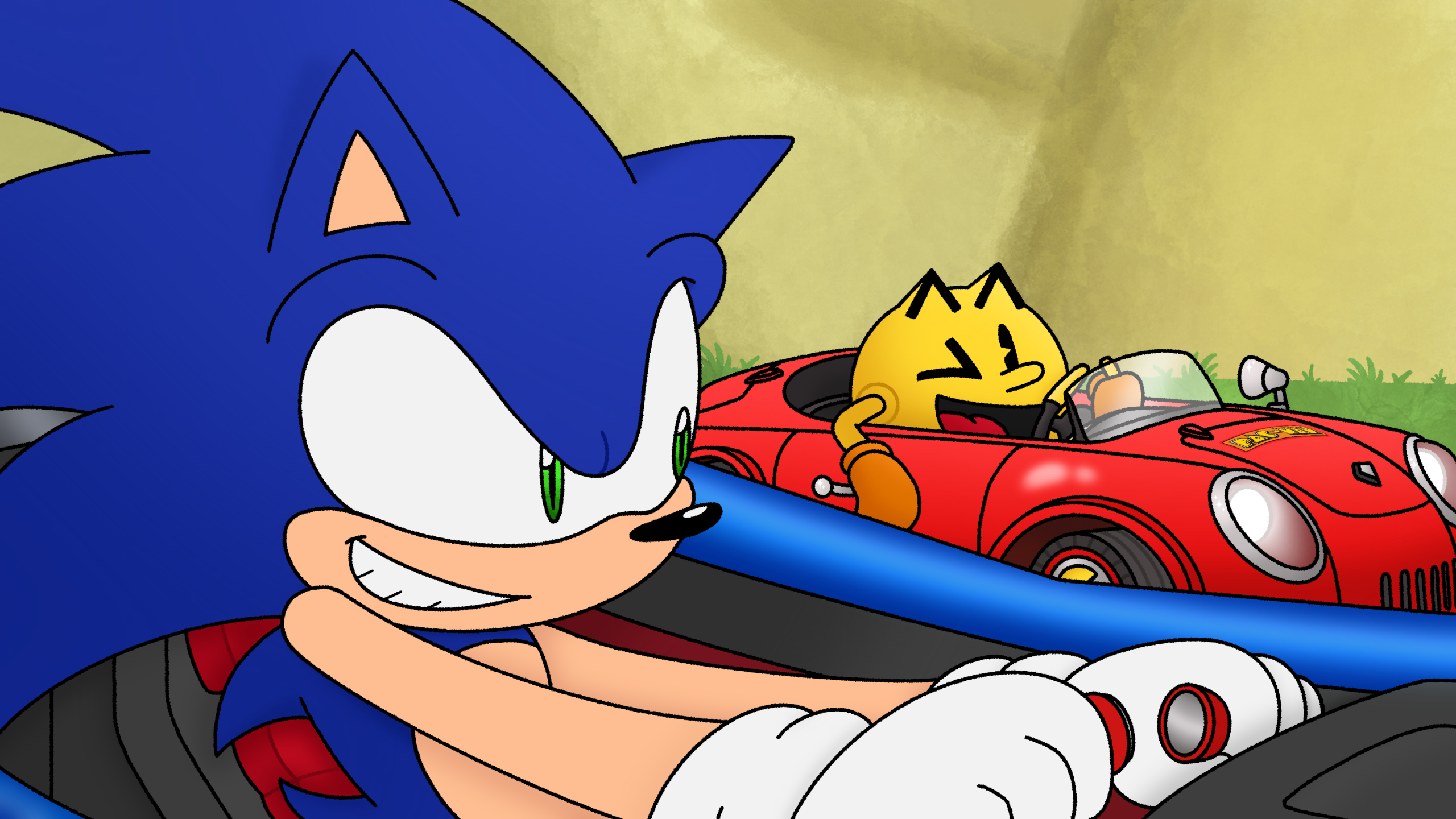 Pac-Man Joins The Race!