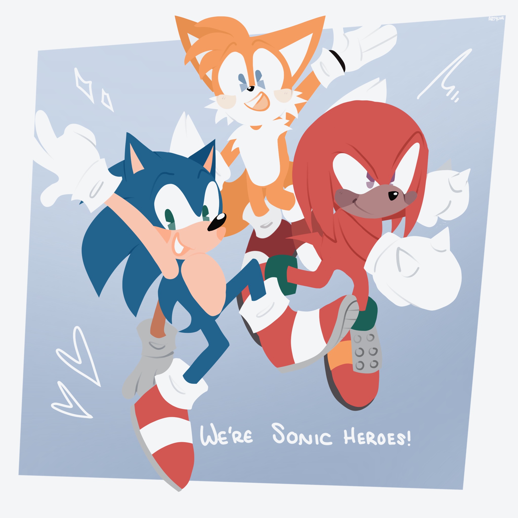 We’re Sonic Heroes