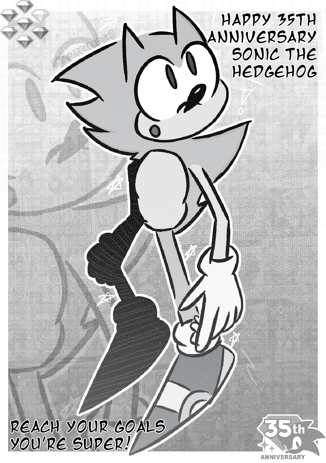 Super Sonic 35th Zone.