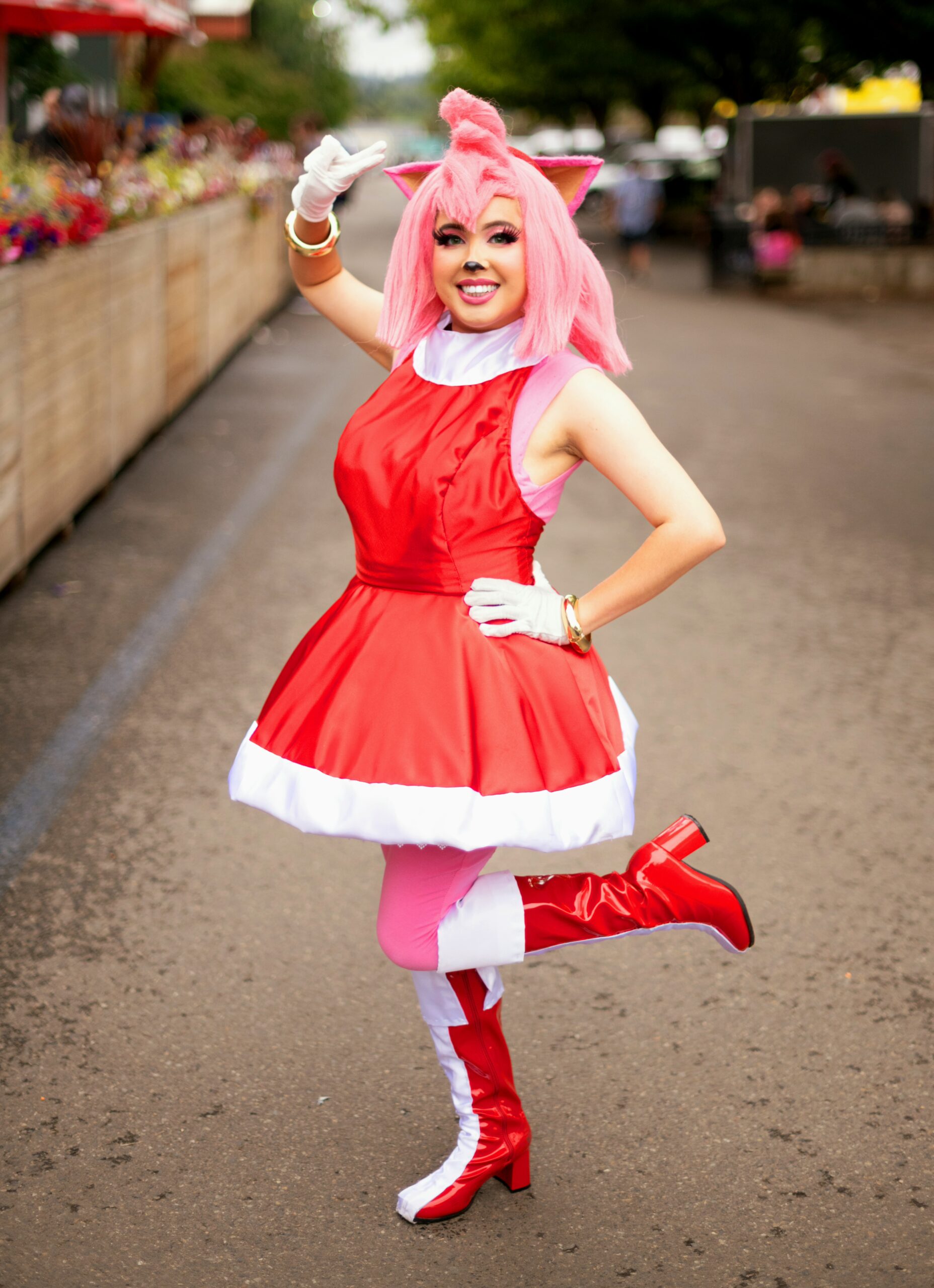 Amy Rose Cosplay