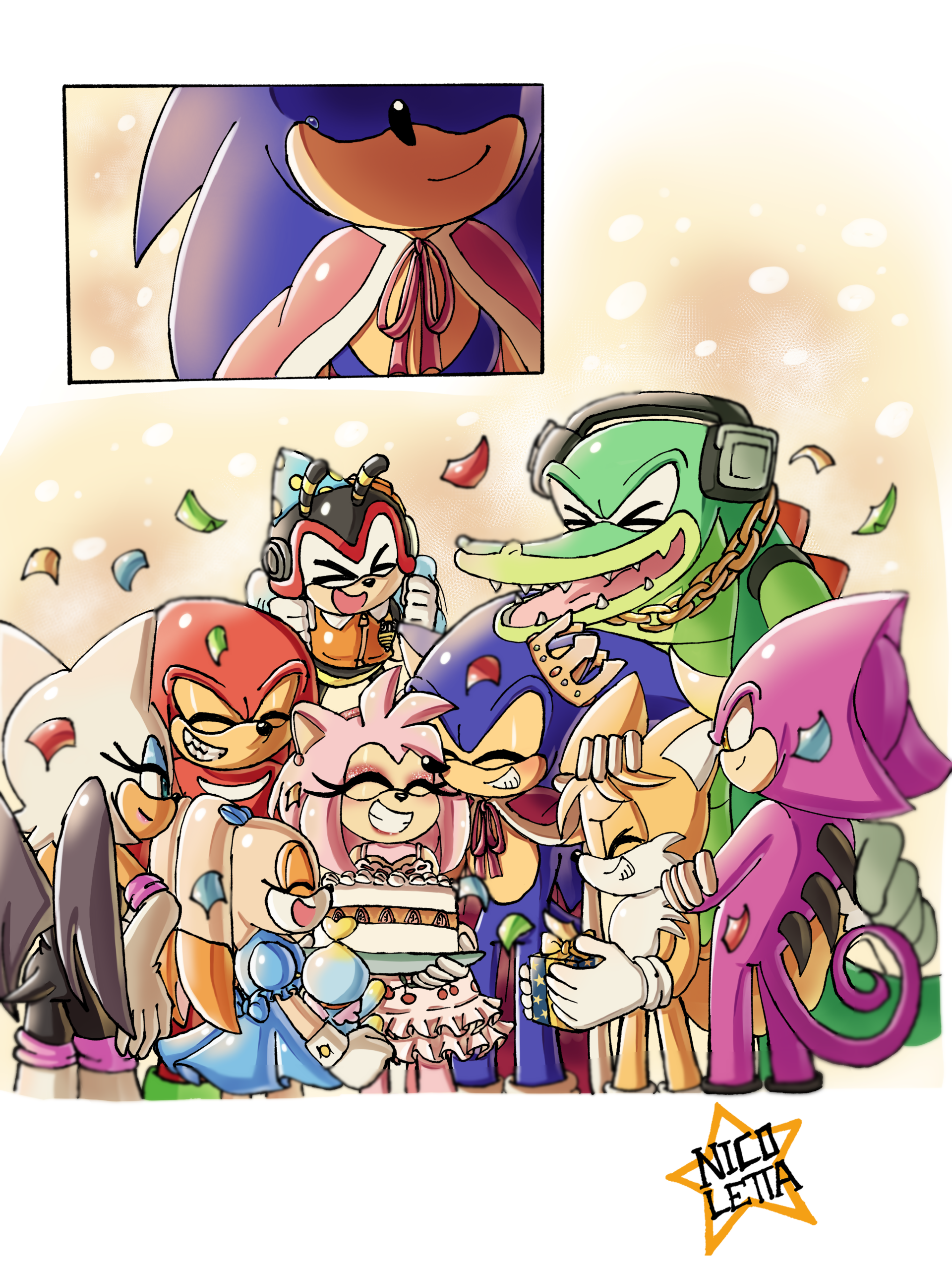 Sonic 35⁰ Anniversary Comic
