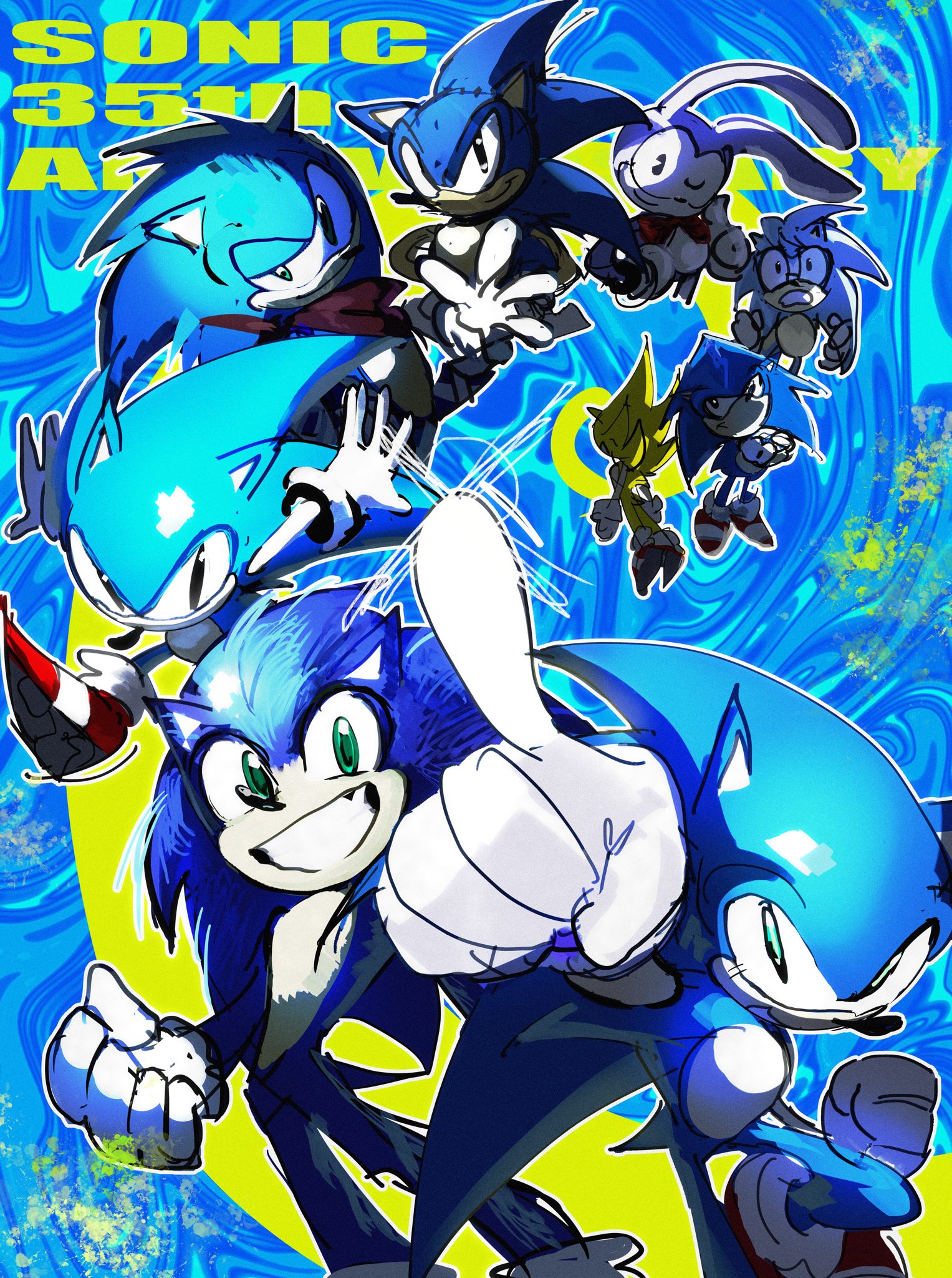 Happy birthday, Sonic!