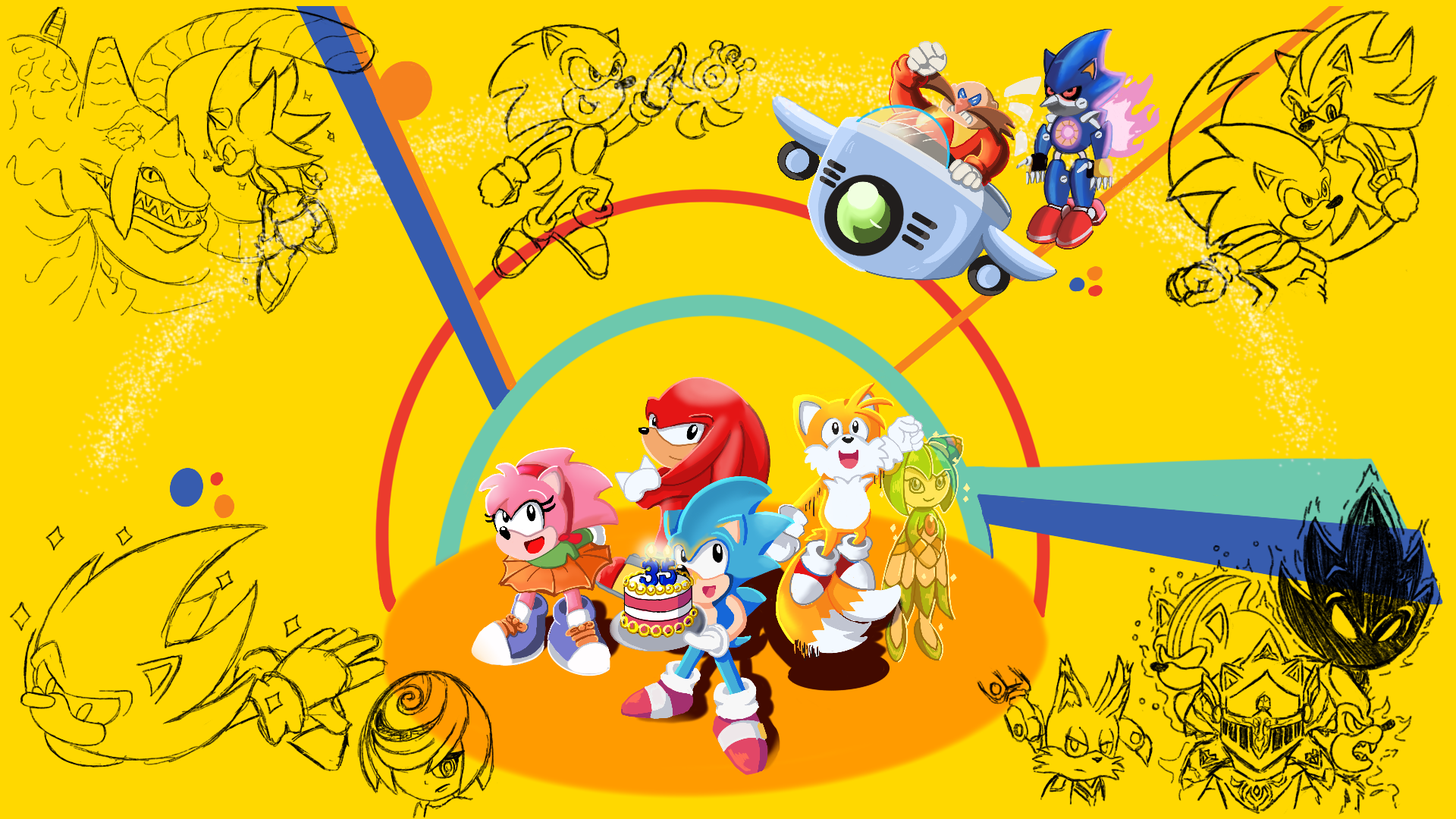 Sonic the Hedgehog 35th anniversary