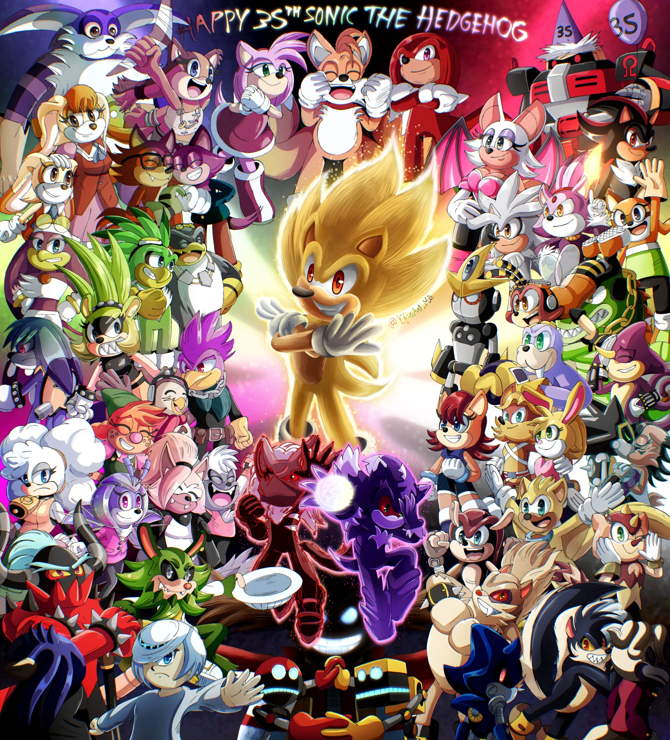 Sonic 35th aniversary