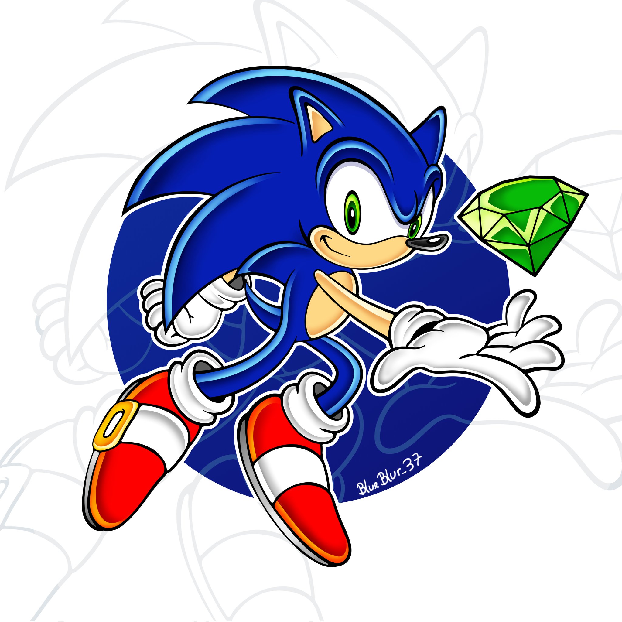 You got a Chaos Emerald!