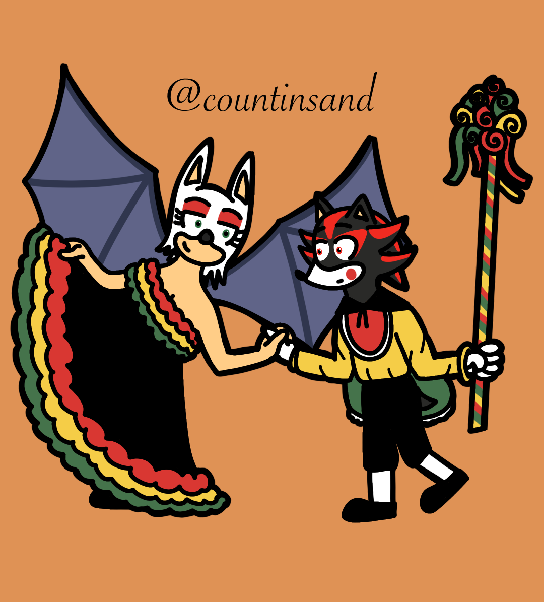 Shadow and Rouge Garabato