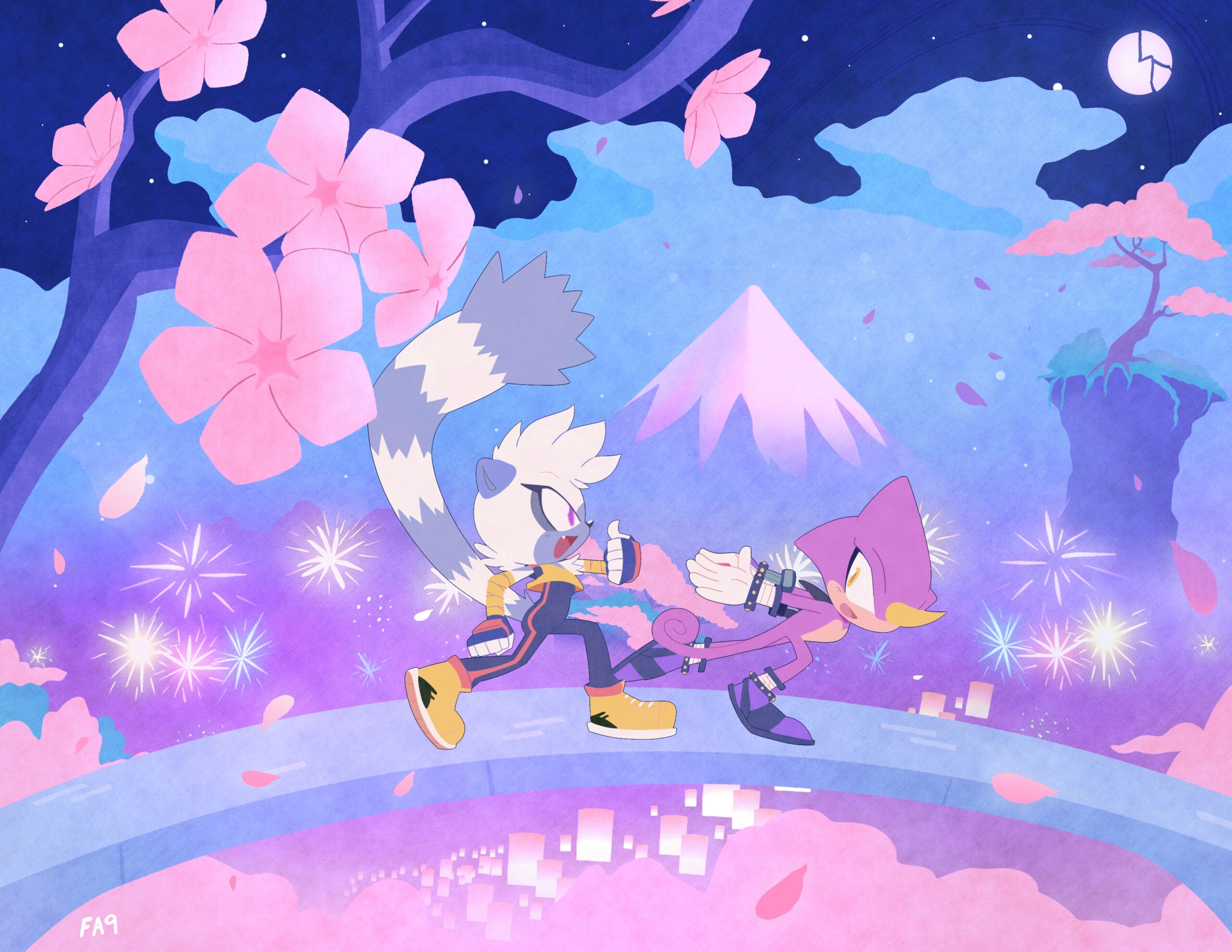 Espingle: Espio x Tangle