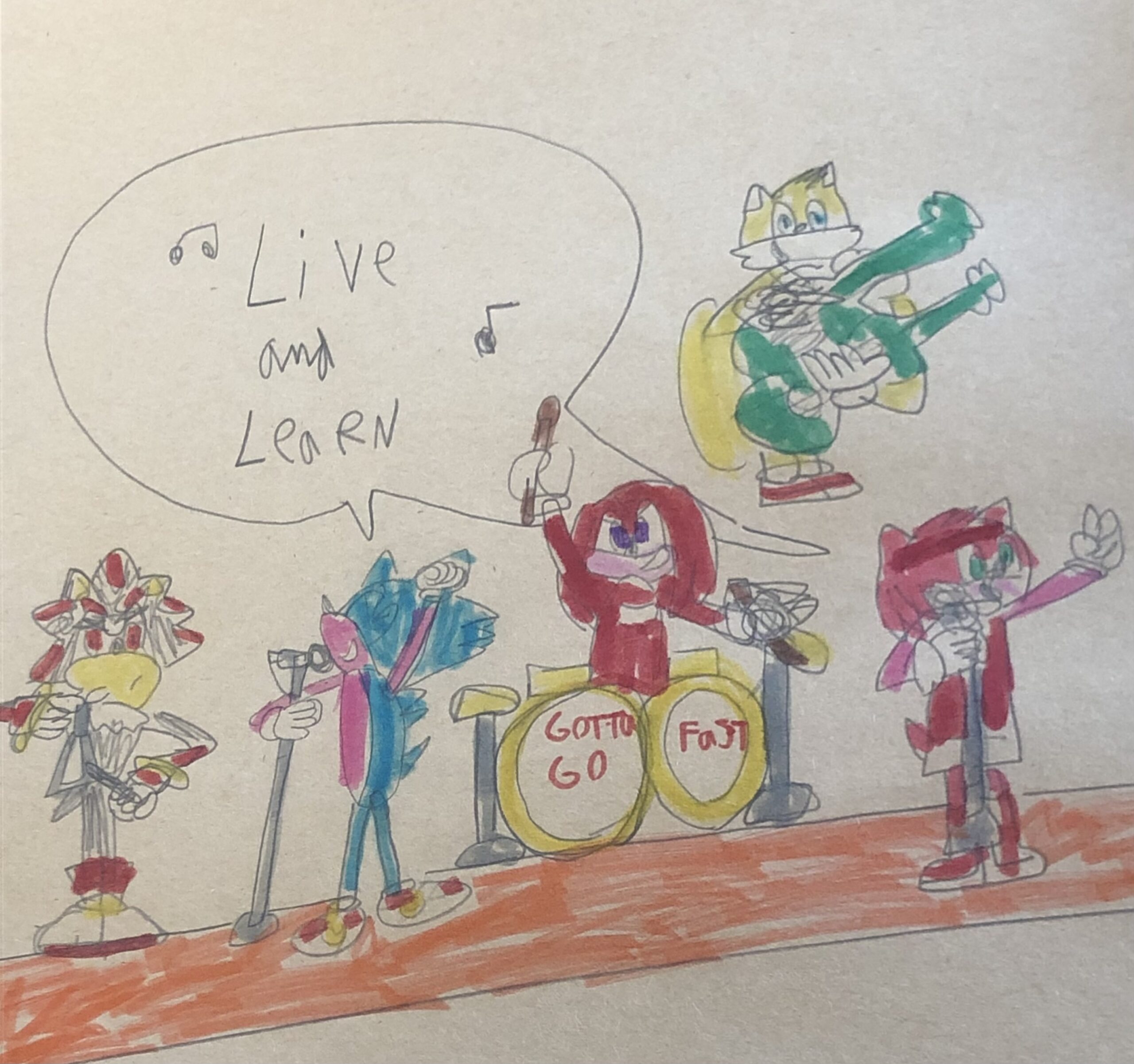 Gotta go fast band