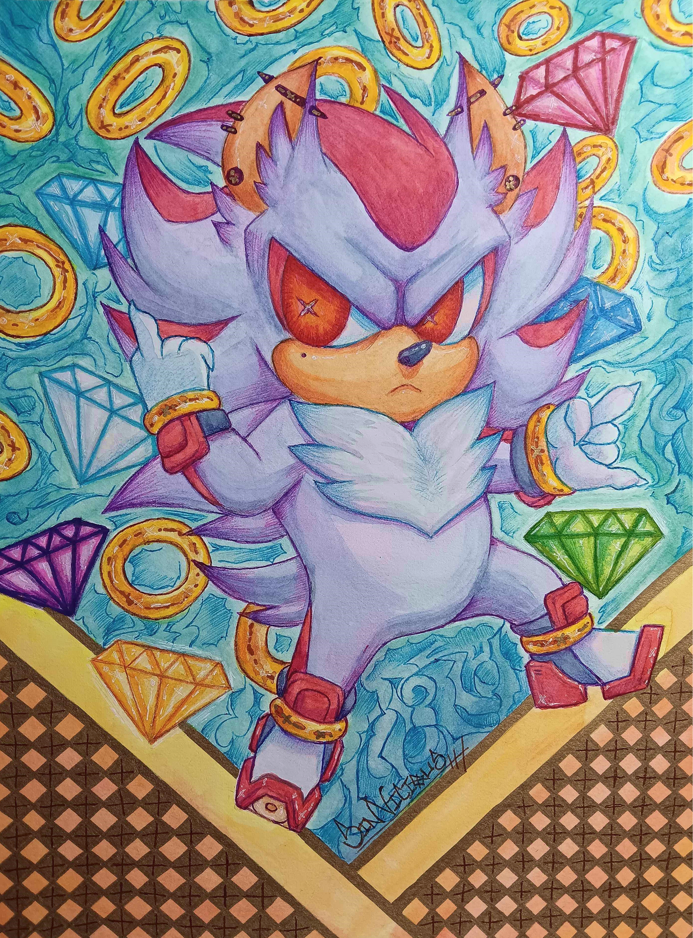 Punk Edgy Hedgy Shadew