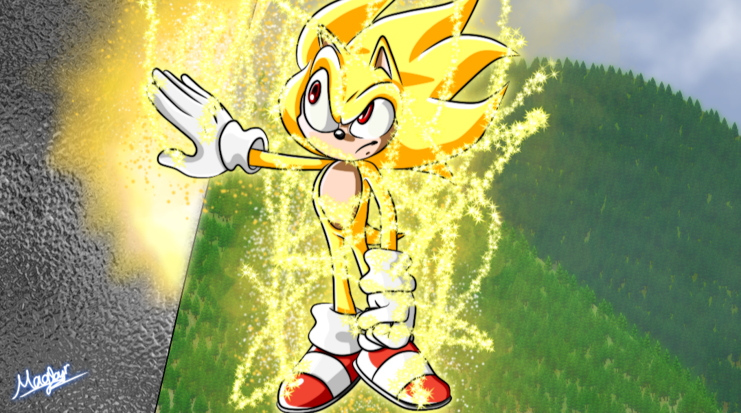 Super Sonic Stops Movie Death Egg Robot