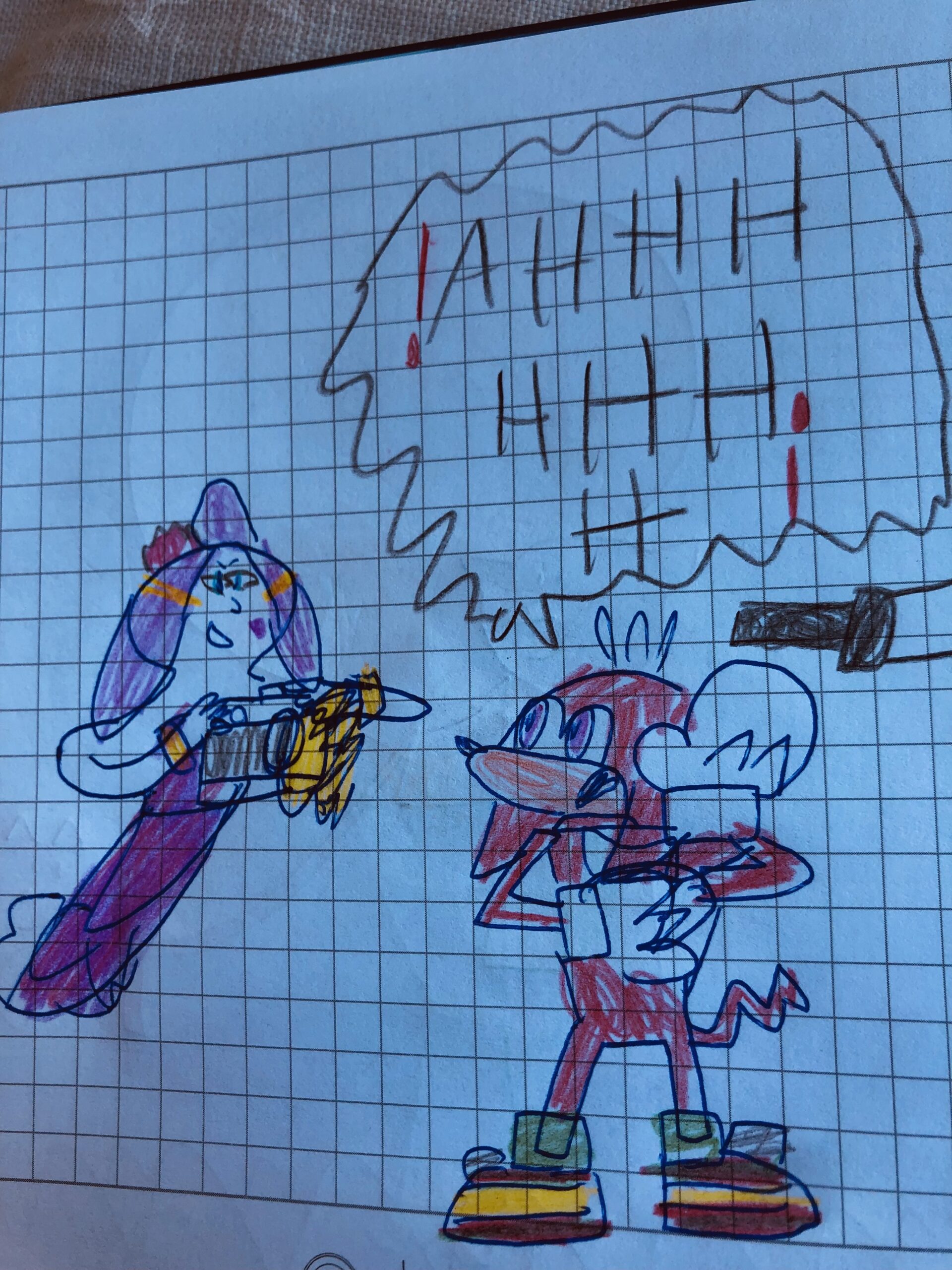 Knuckles and the ghost girl