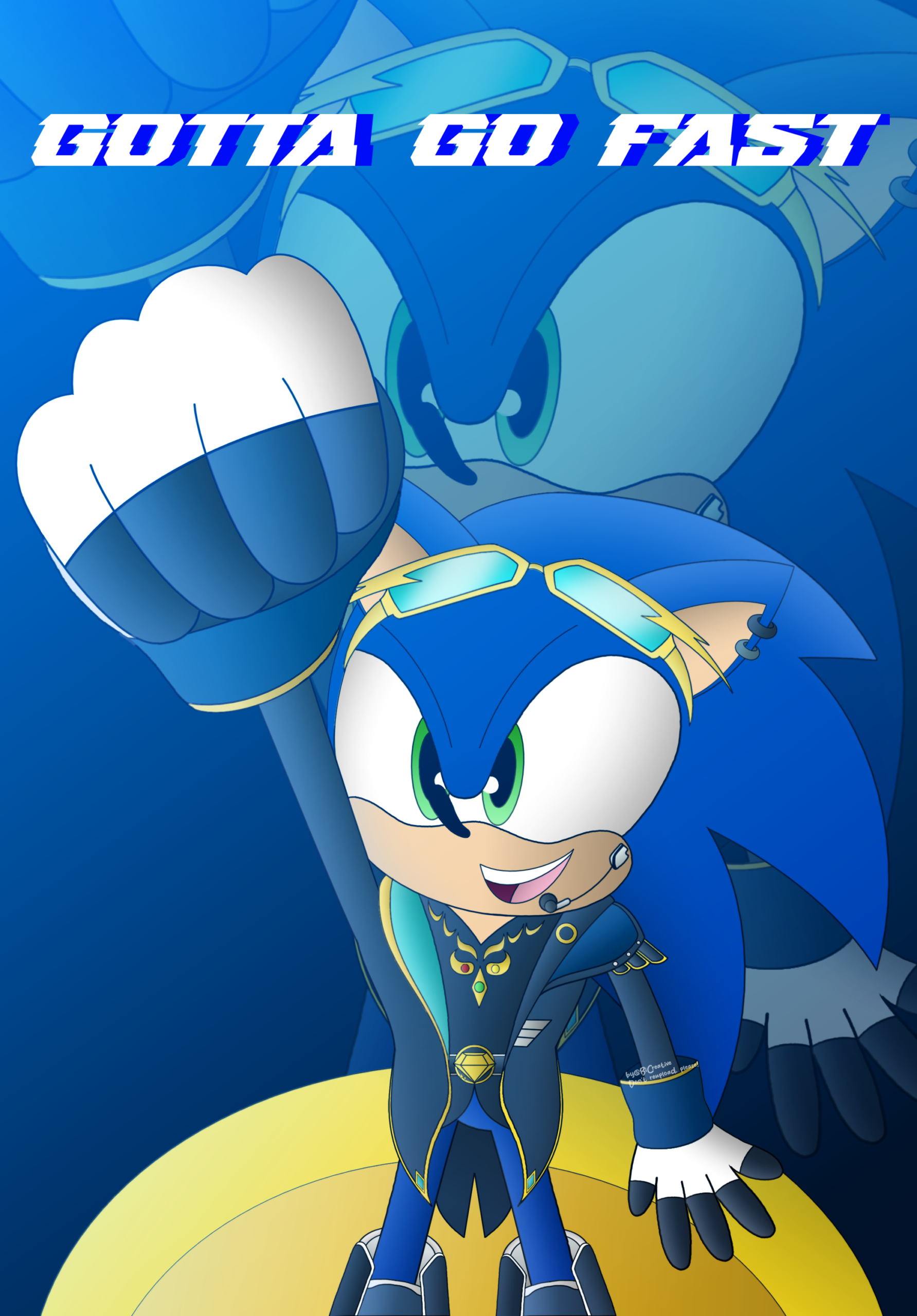 Gotta go fast
