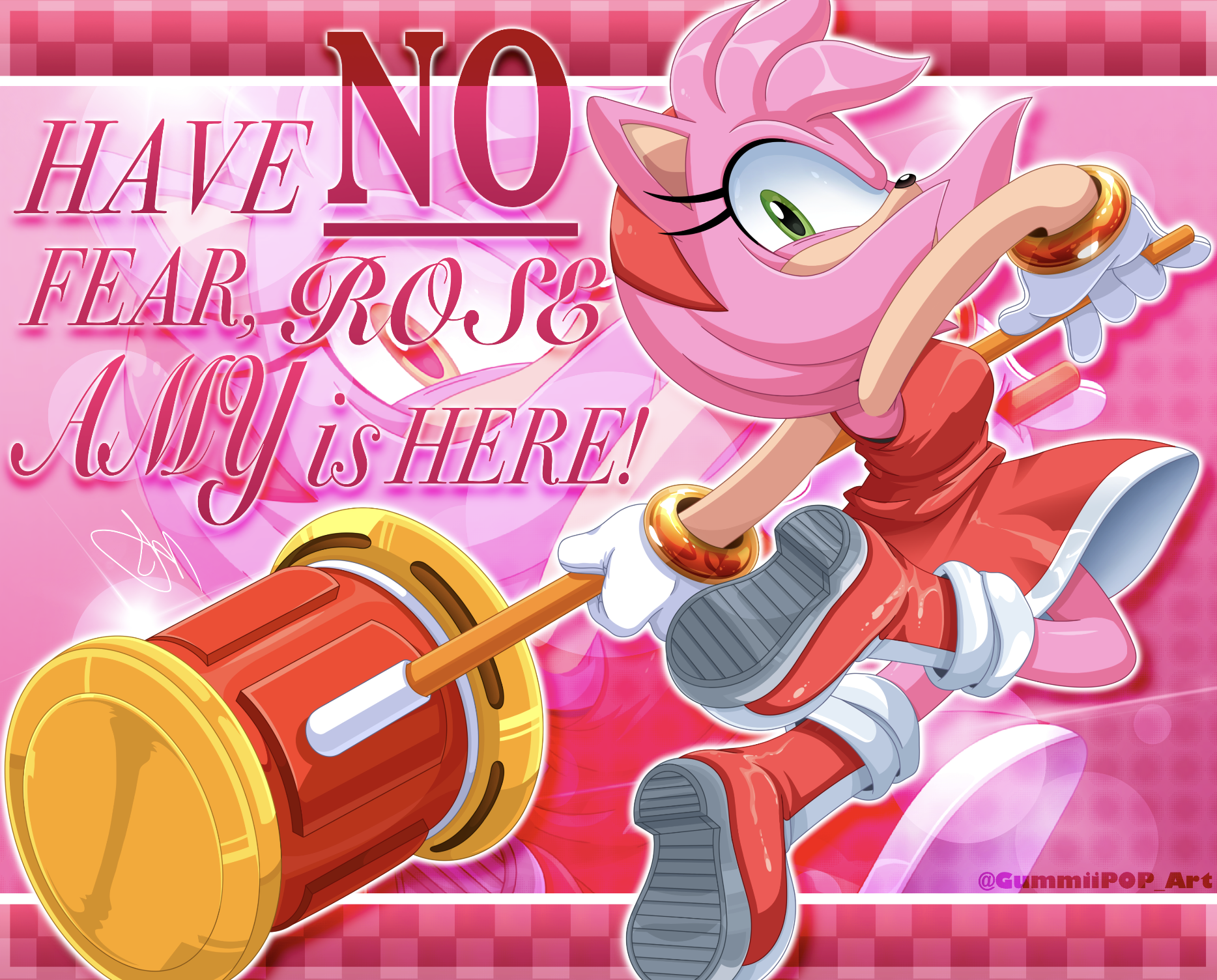Have no fear, Amy Rose is here!
