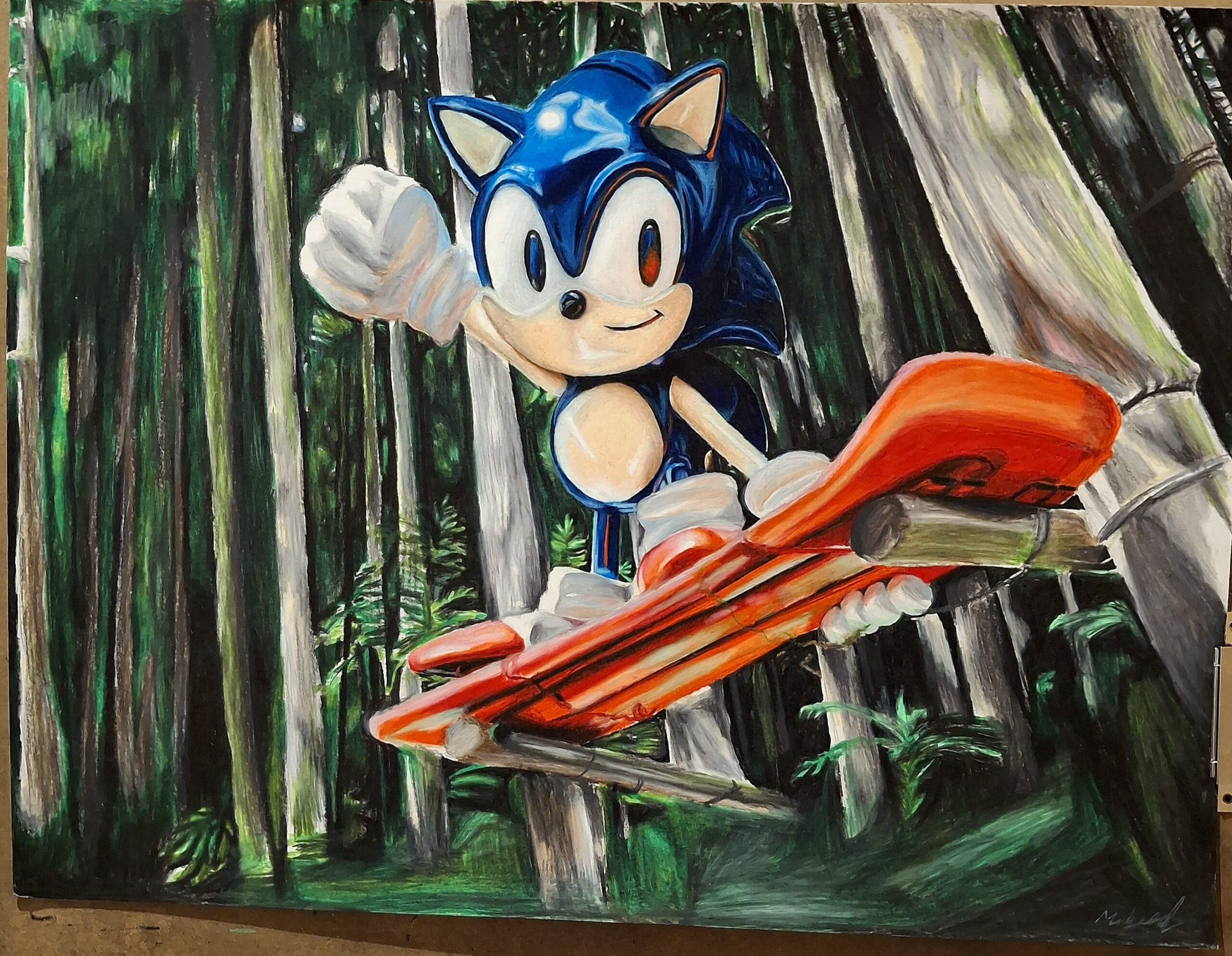 Welcome home, Sonic.