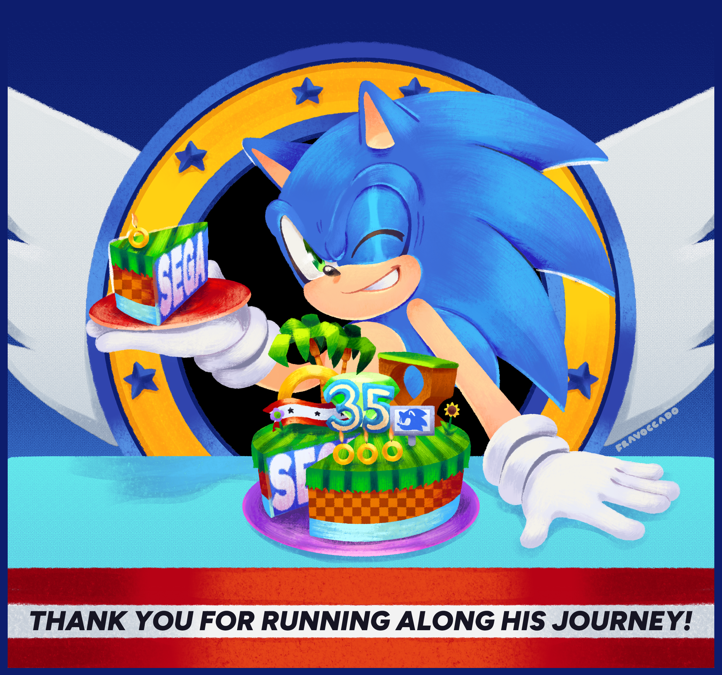 Sonic’s 35th birthday!