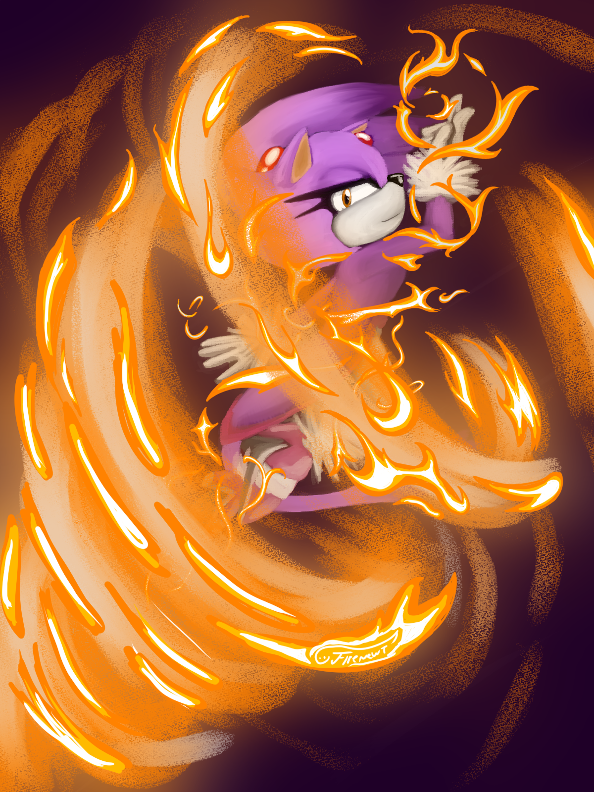 she is Ablaze
