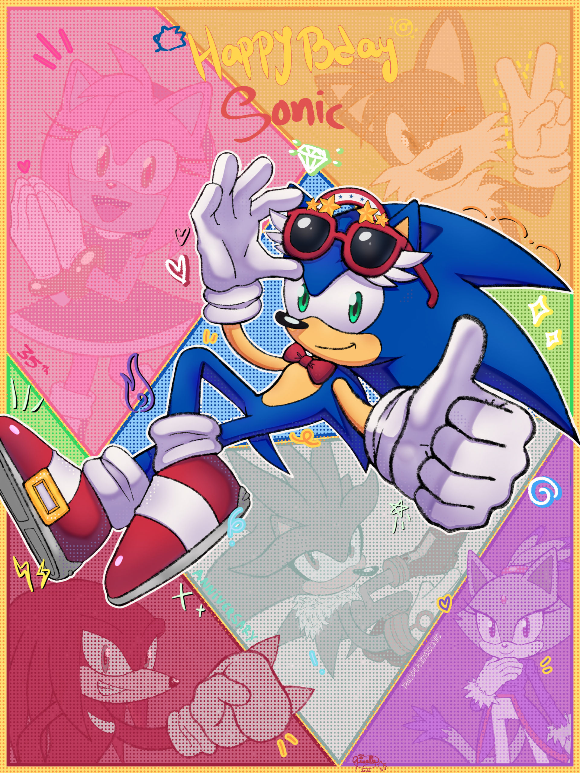 Sonic,happy birthday!