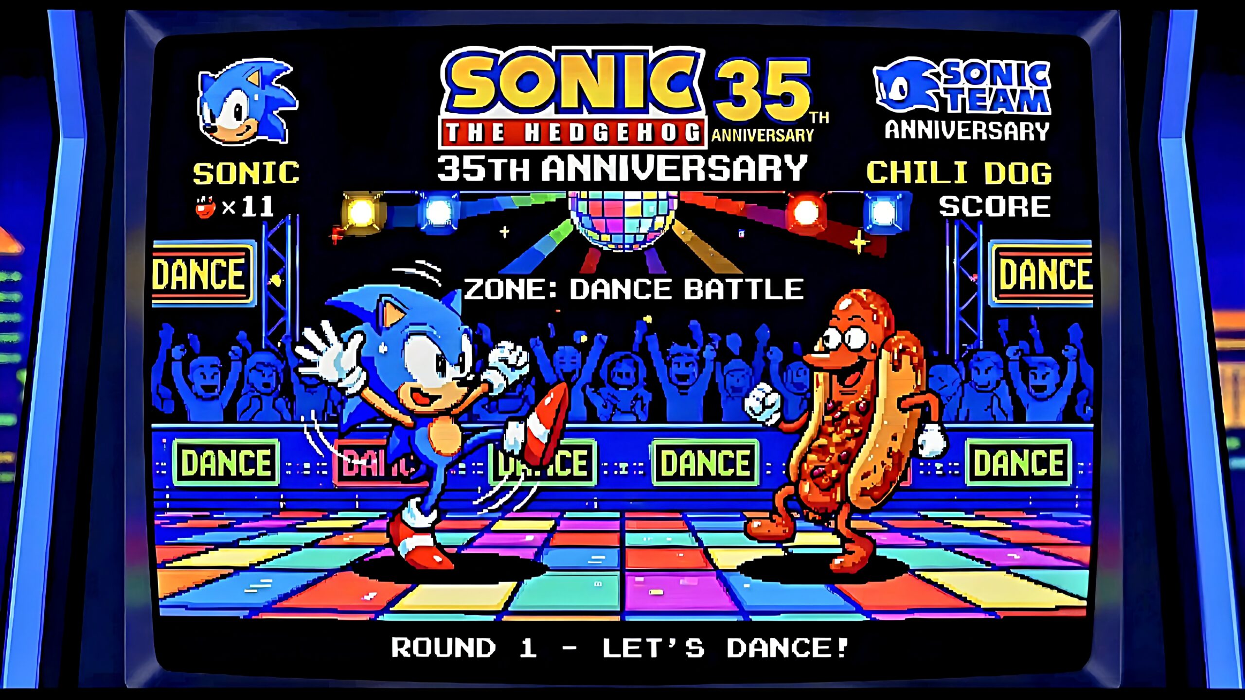 SONIC V CHILI DOG (Arcade)