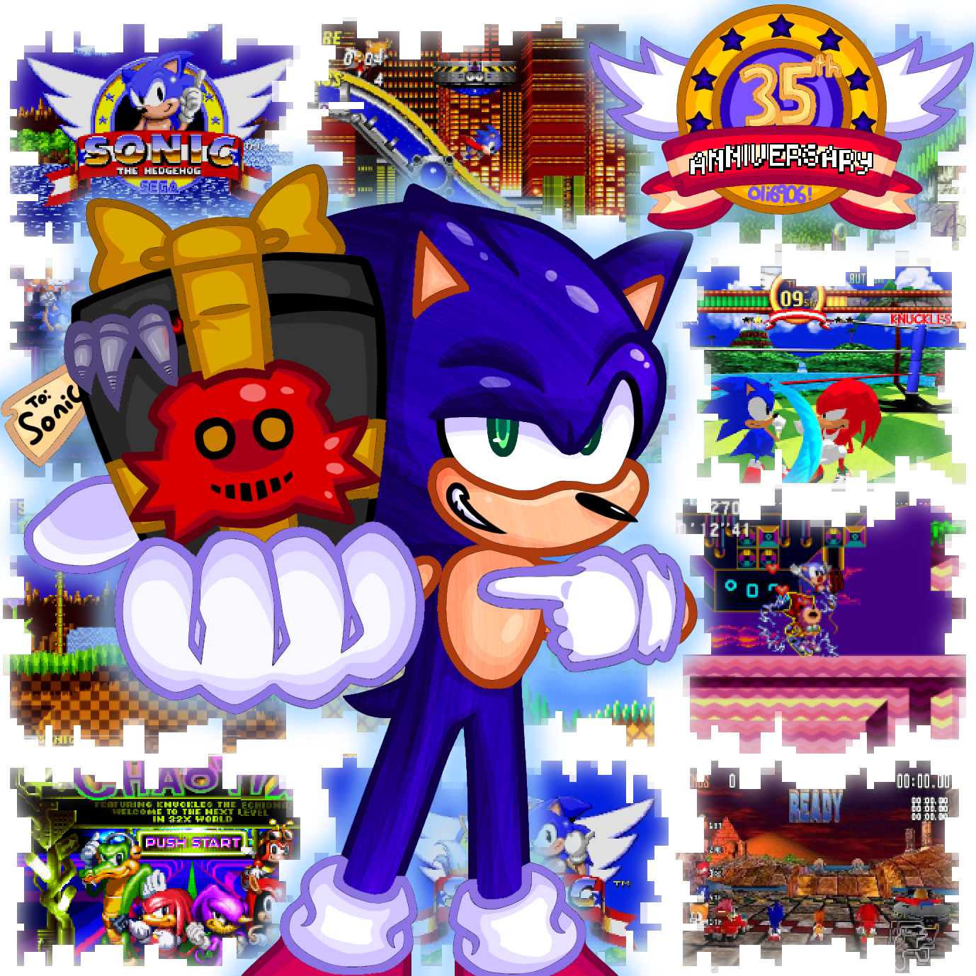 Sonic 35 Anniversary
