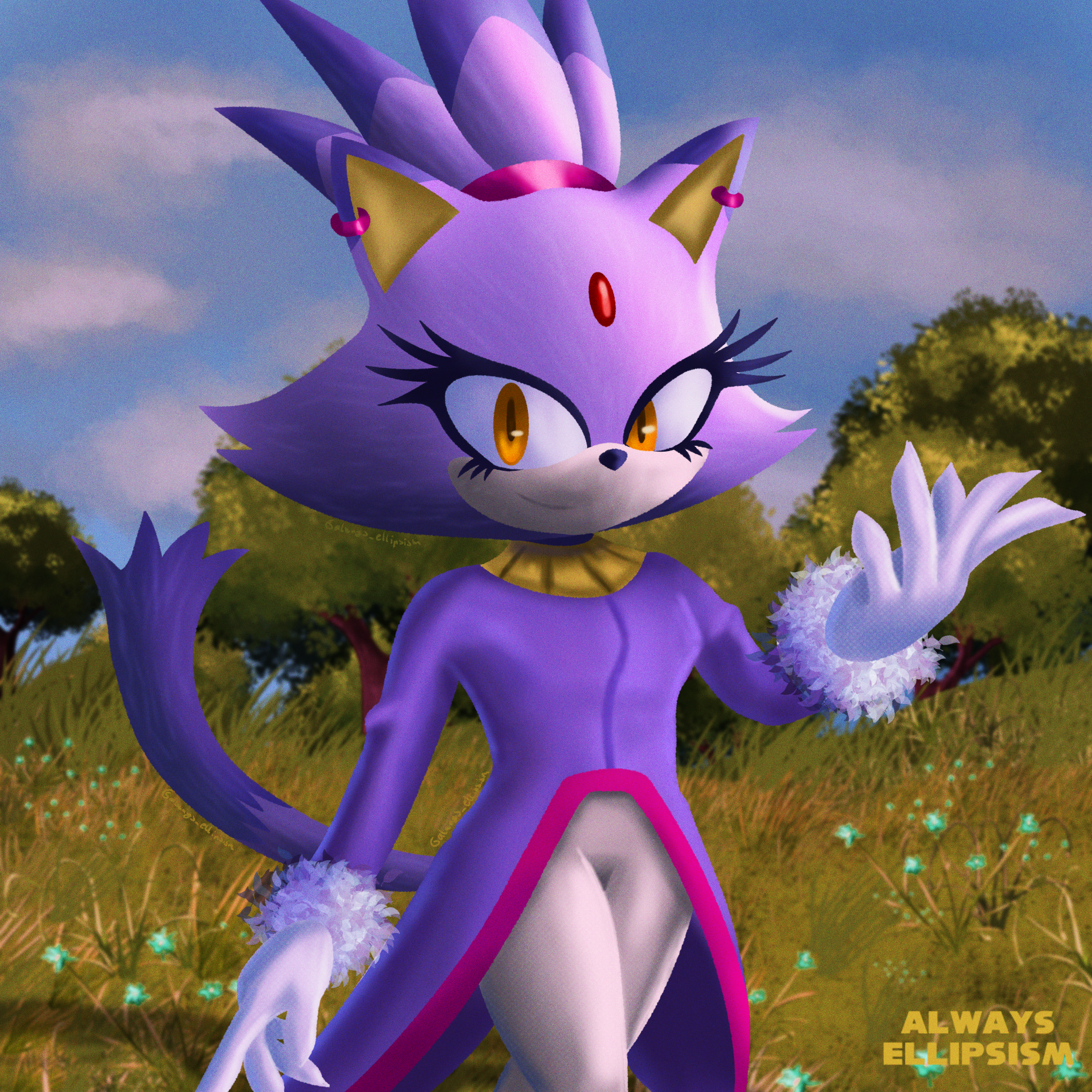 Blaze the Cat