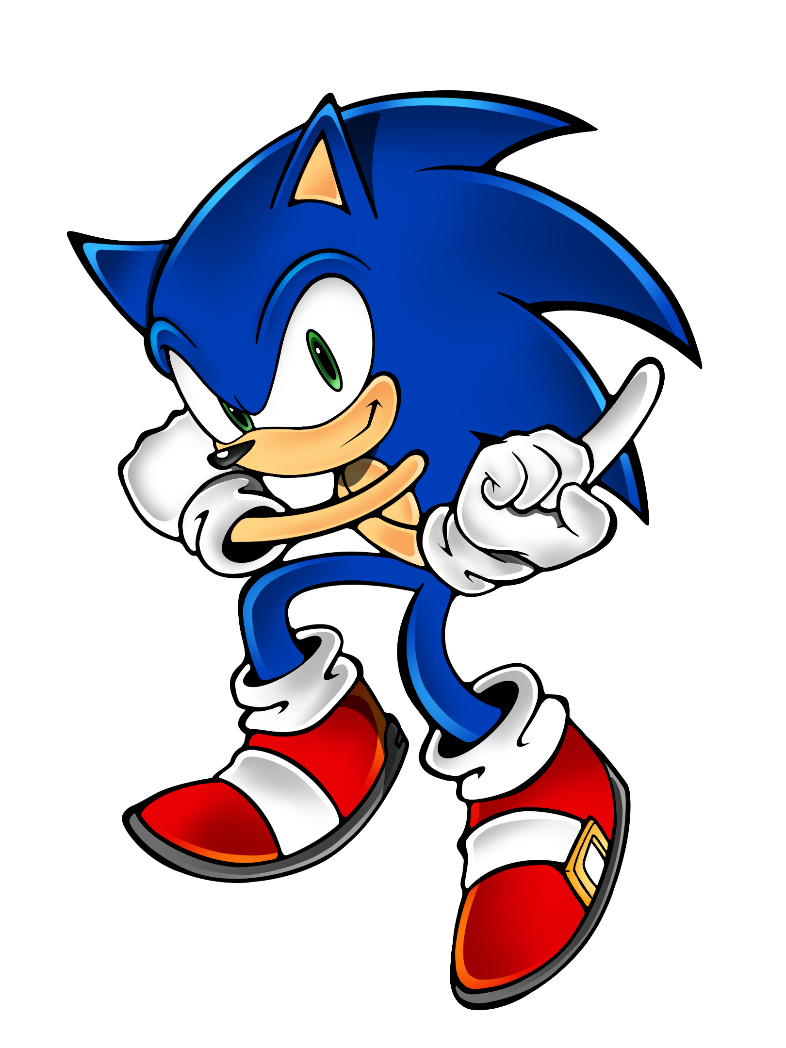 Sonic the hedgehog!