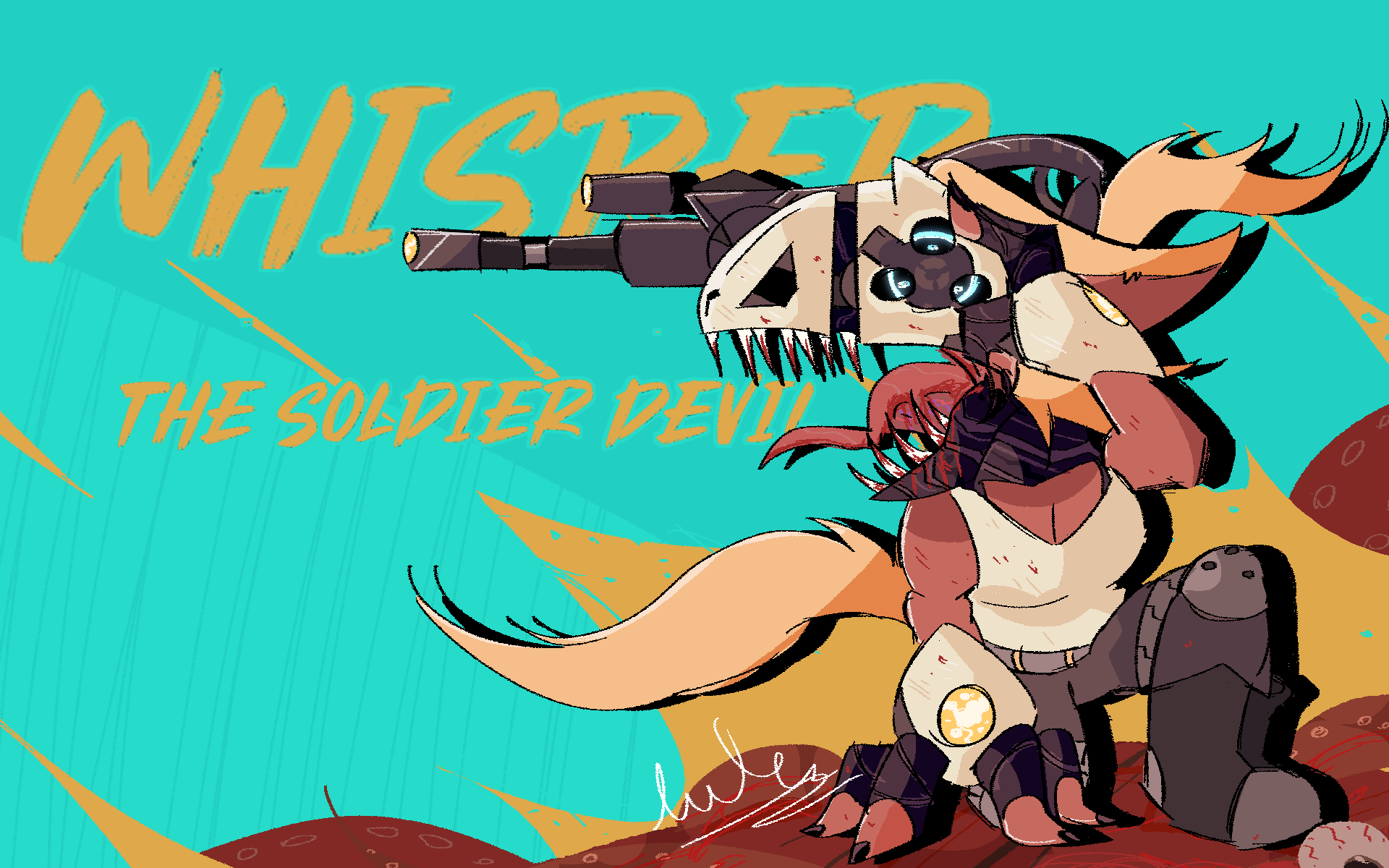 Whisper in The Chainsaw Man Styke!