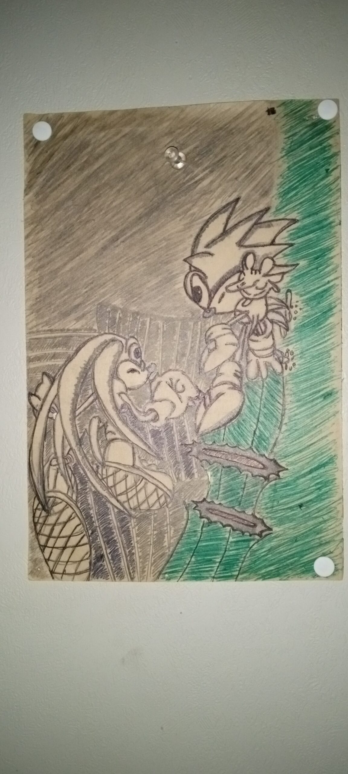 Sonic’s drive for the emerald