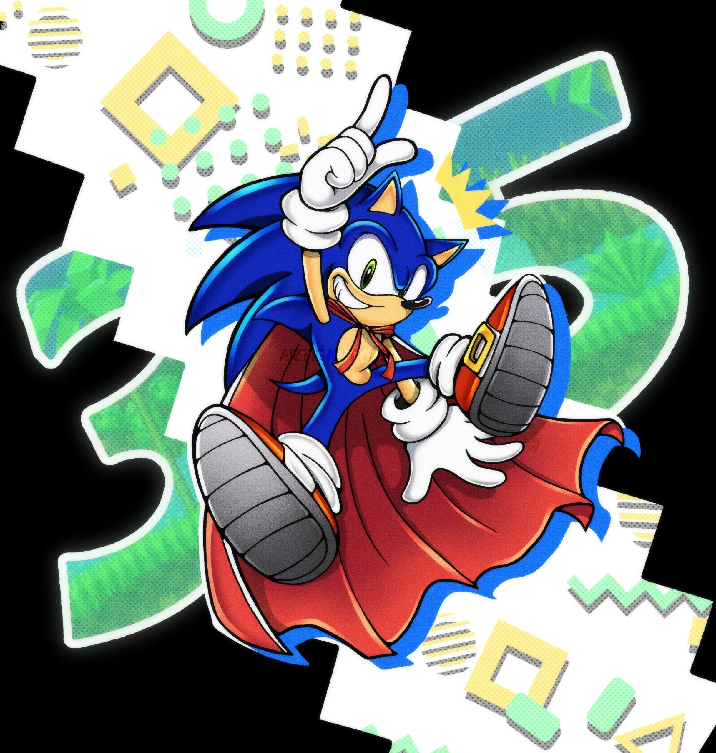 Blue Blur 35th