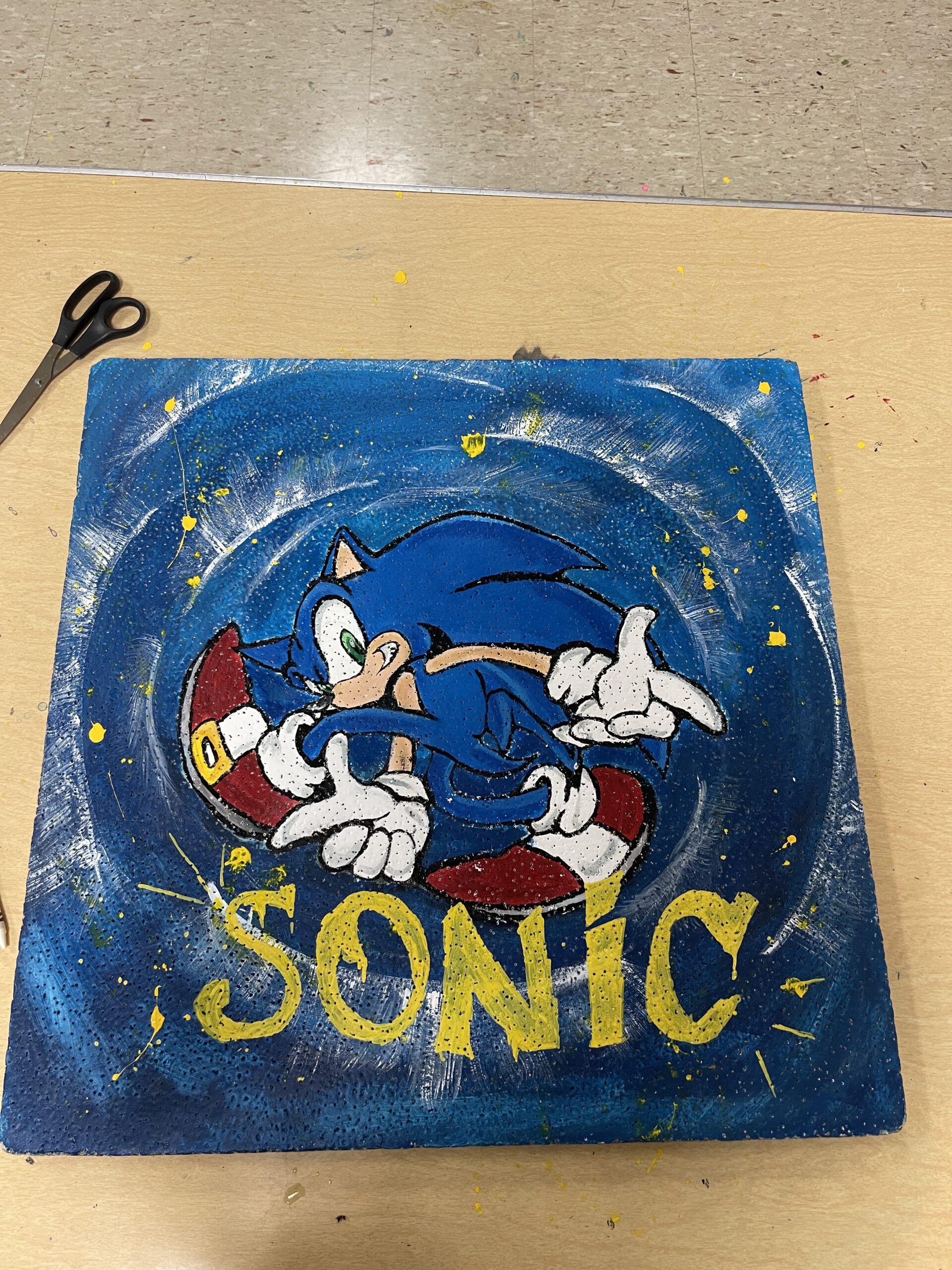 Sonic Adventure Ceiling Tile