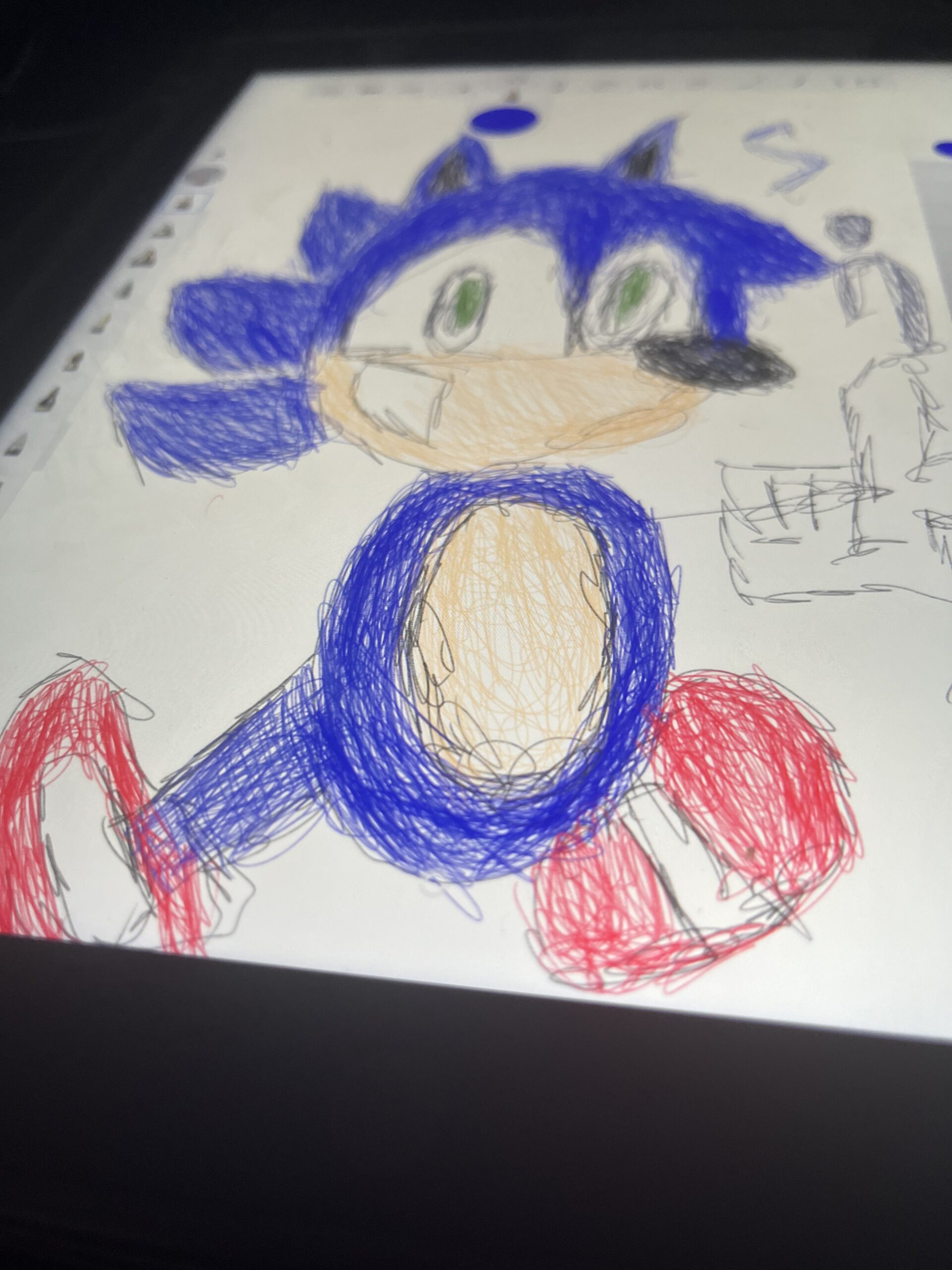 Happy sonic the hedgehog