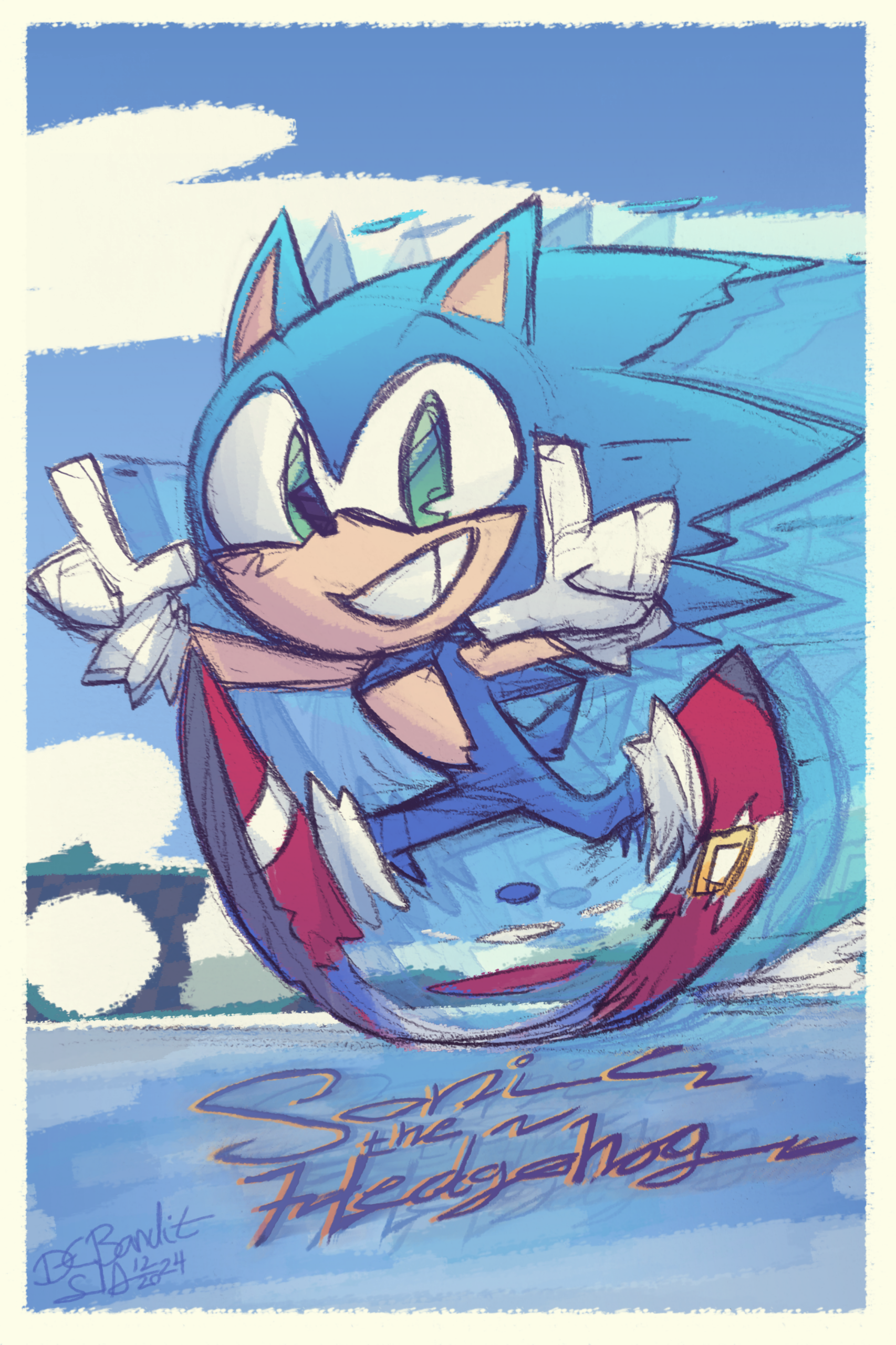 Sonic Gets a Good Angle