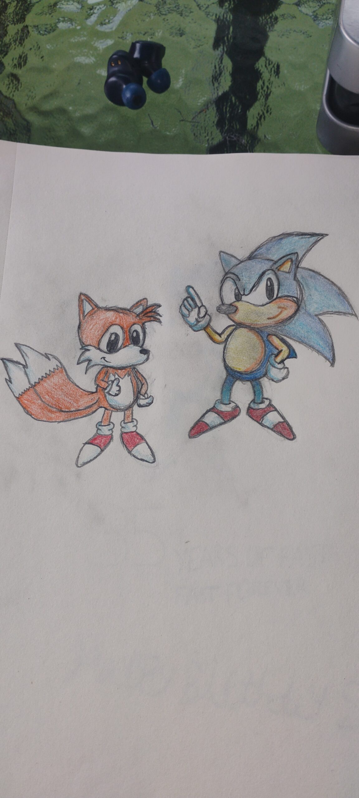 Sonic and tails 1992