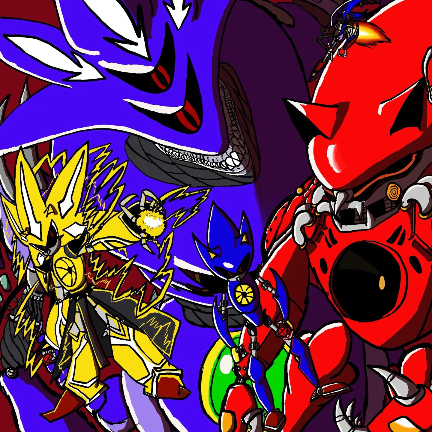 Metal Sonic- Master of All Life Forms