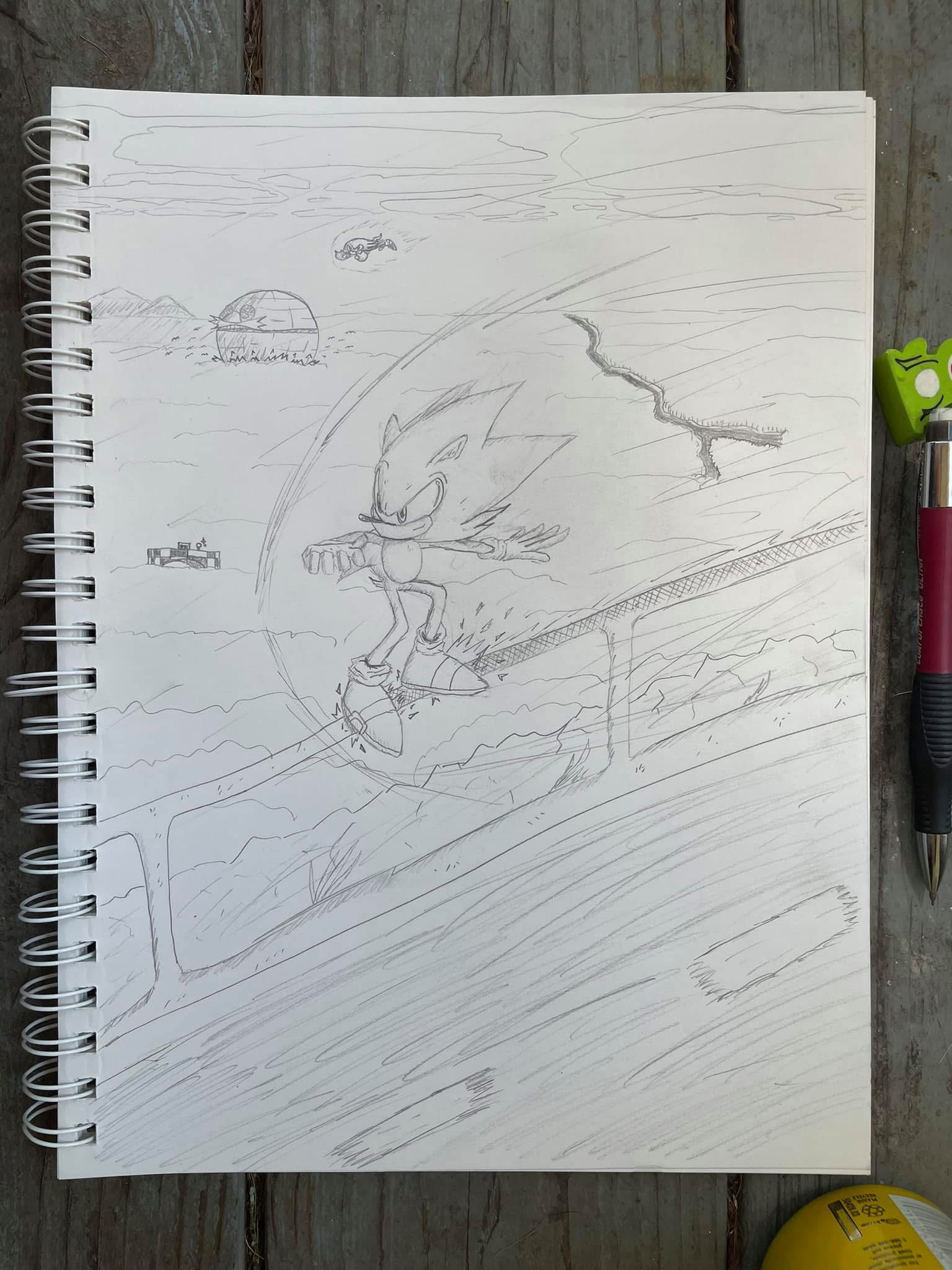 Modern Sonic in Sonic 3
