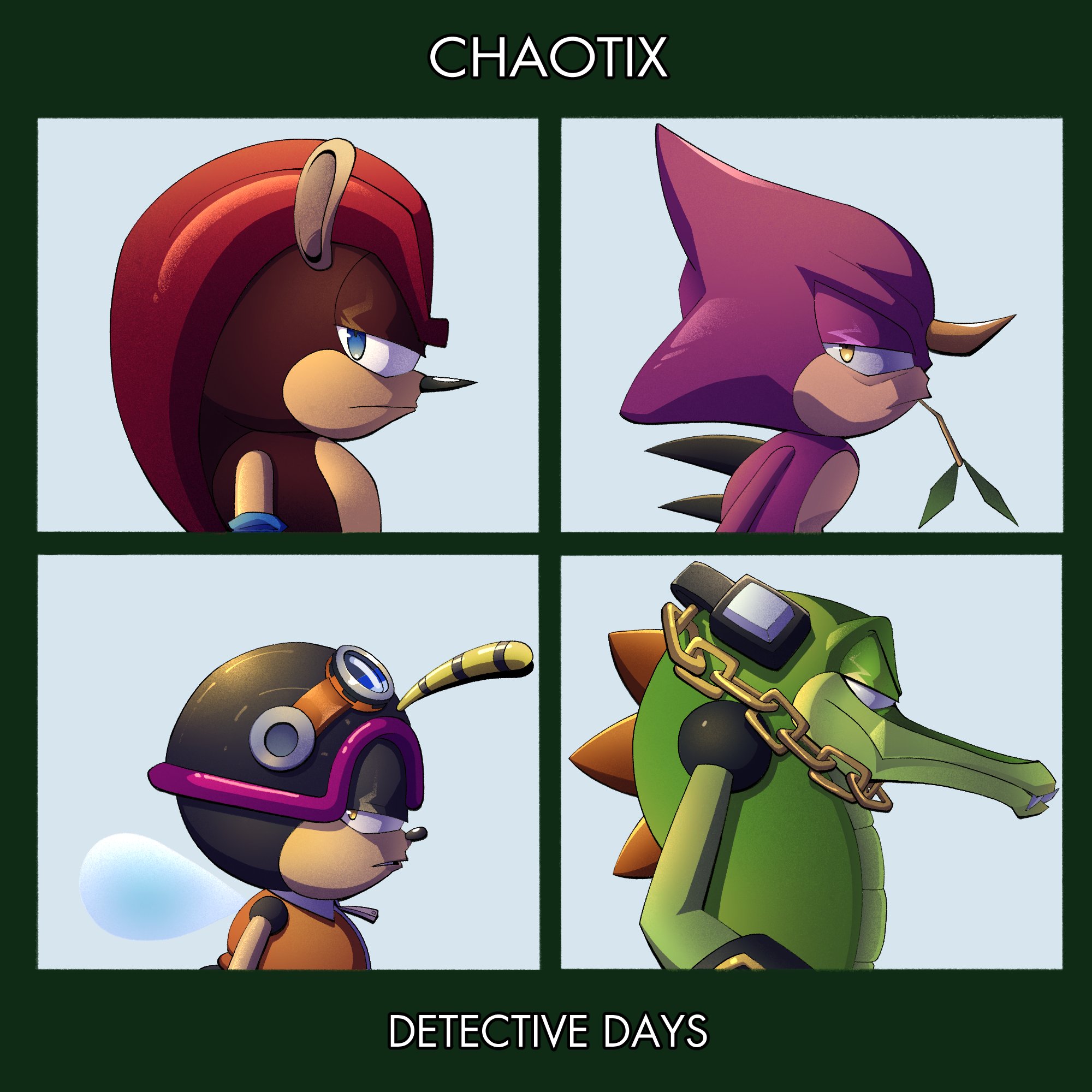Chaotix detective days