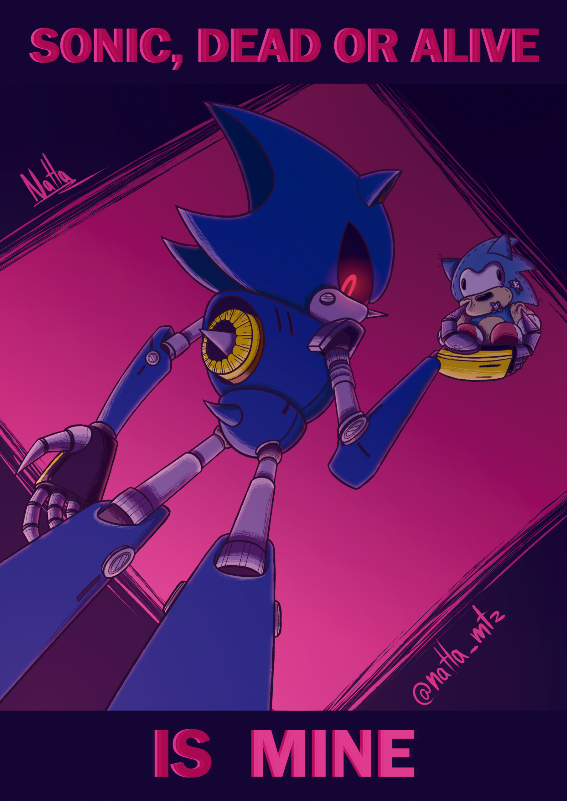 Sonic, dead or alive, is mine