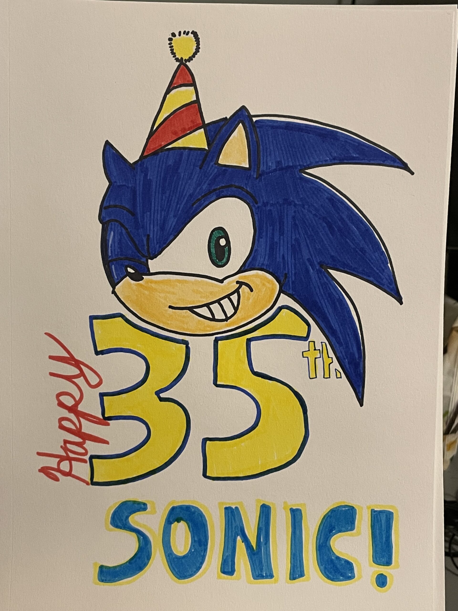 Happy 35th Birthday, Sonic!