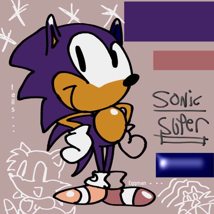 the sonic artwork that i cant think of a name for
