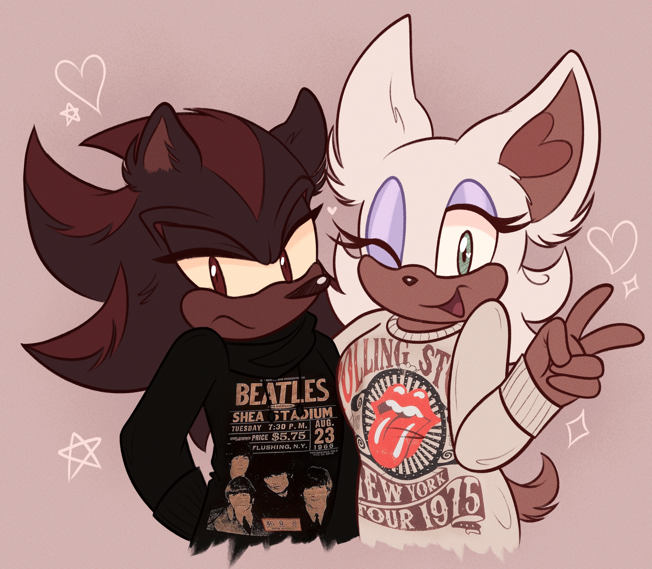 Shadow + Rouge x music