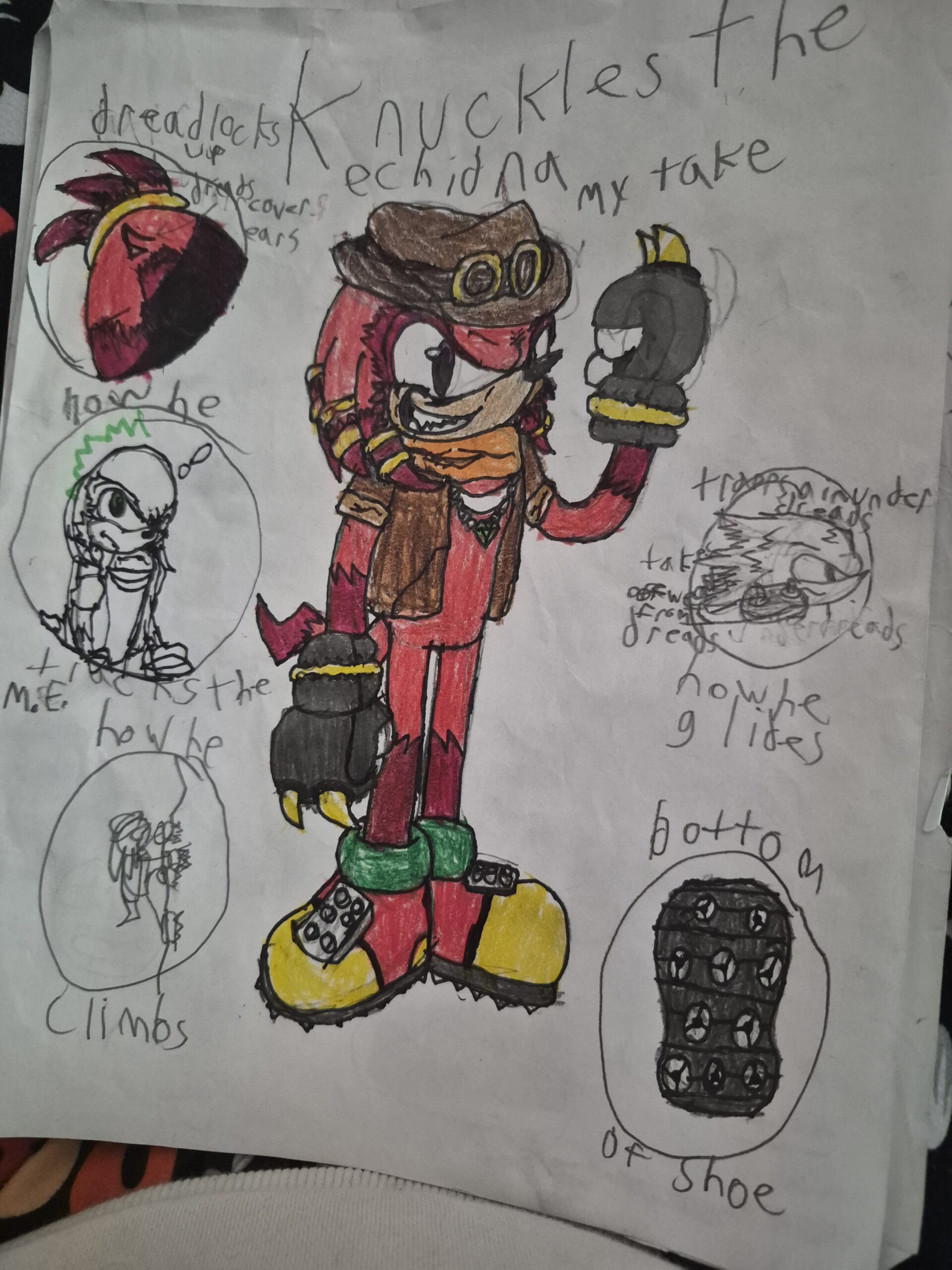 Different sonic characters in my style