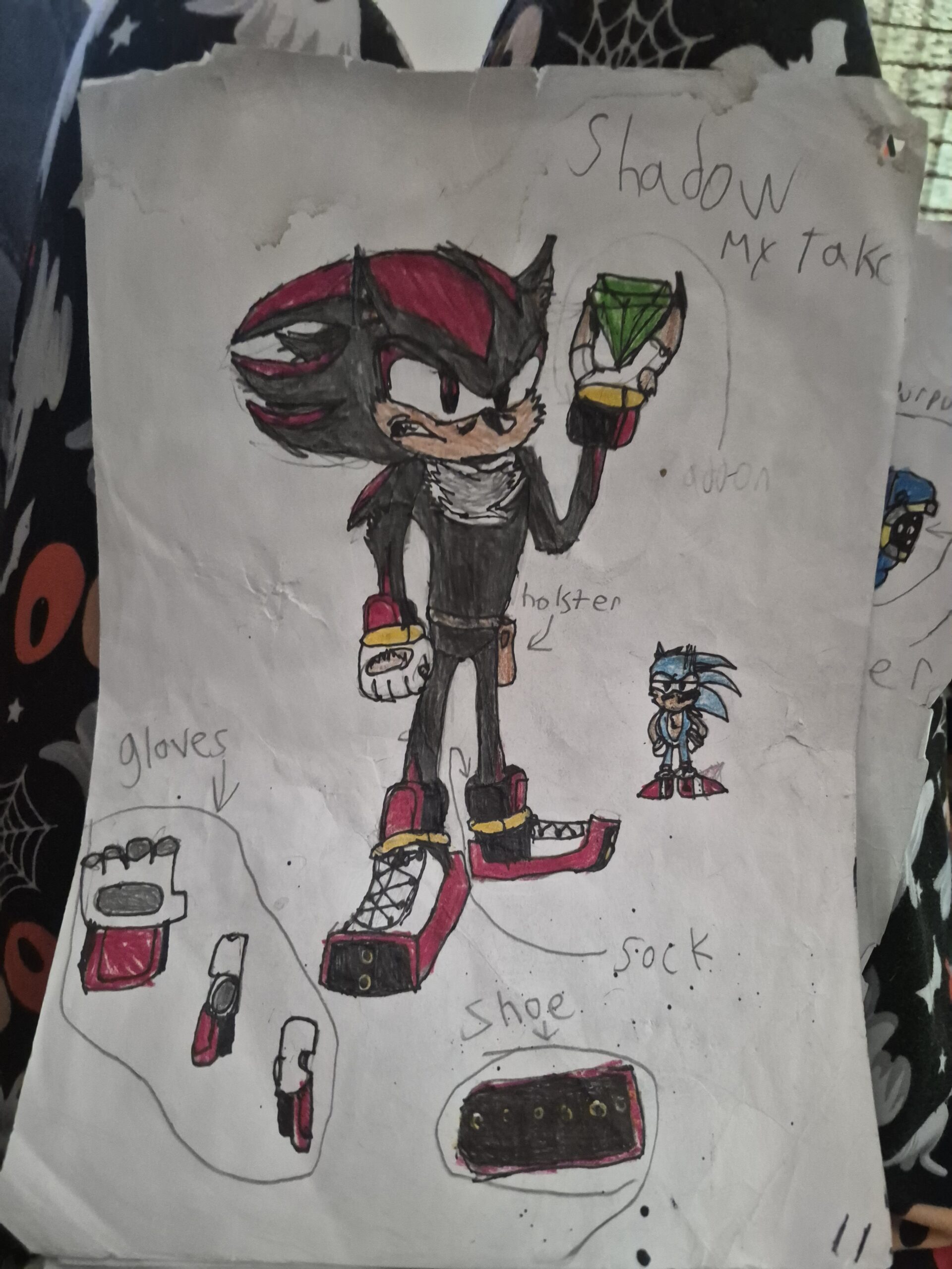 Different sonic characters in my style