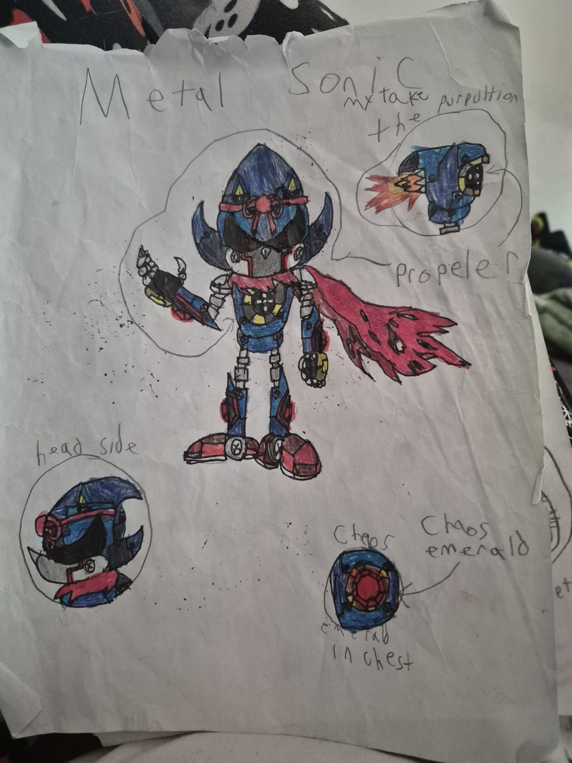 Different sonic characters in my style