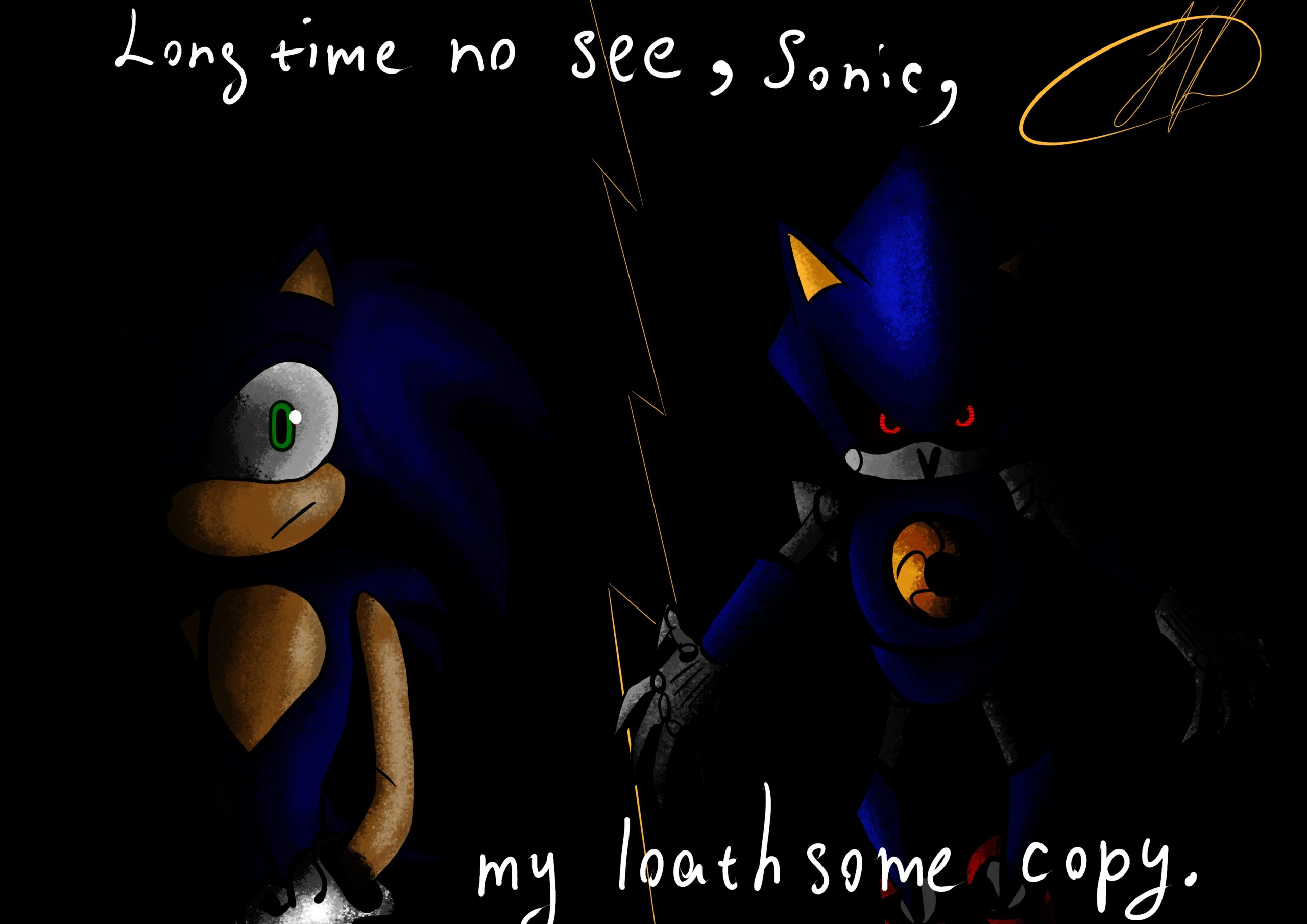 Long time no see, Sonic