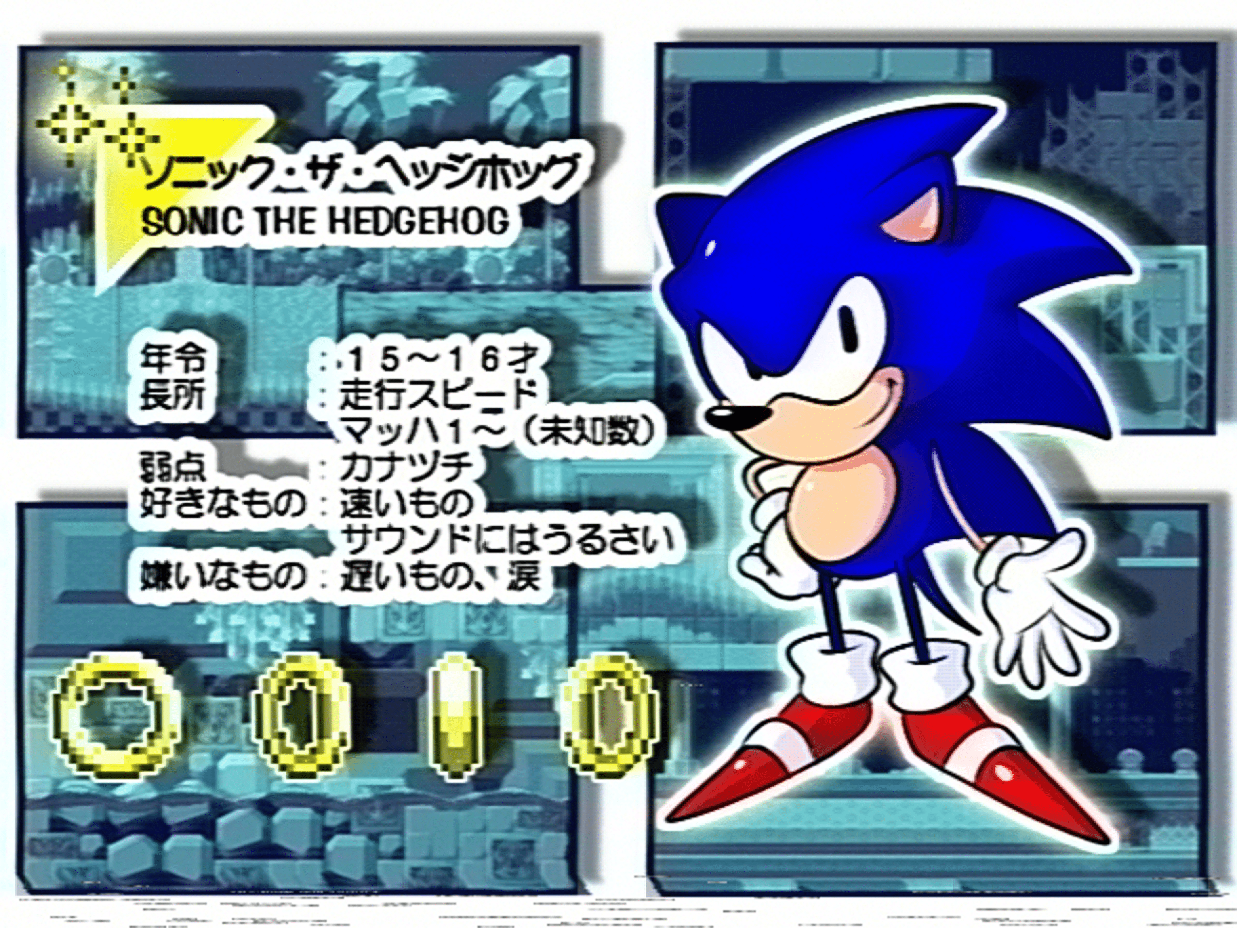 “Lets Learn About Sonic”